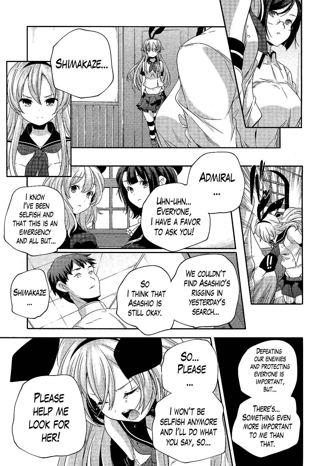 Page 15 Chapter 12 Kantai Collection -KanColle- Shimakaze Tsumujikaze no Shoujo