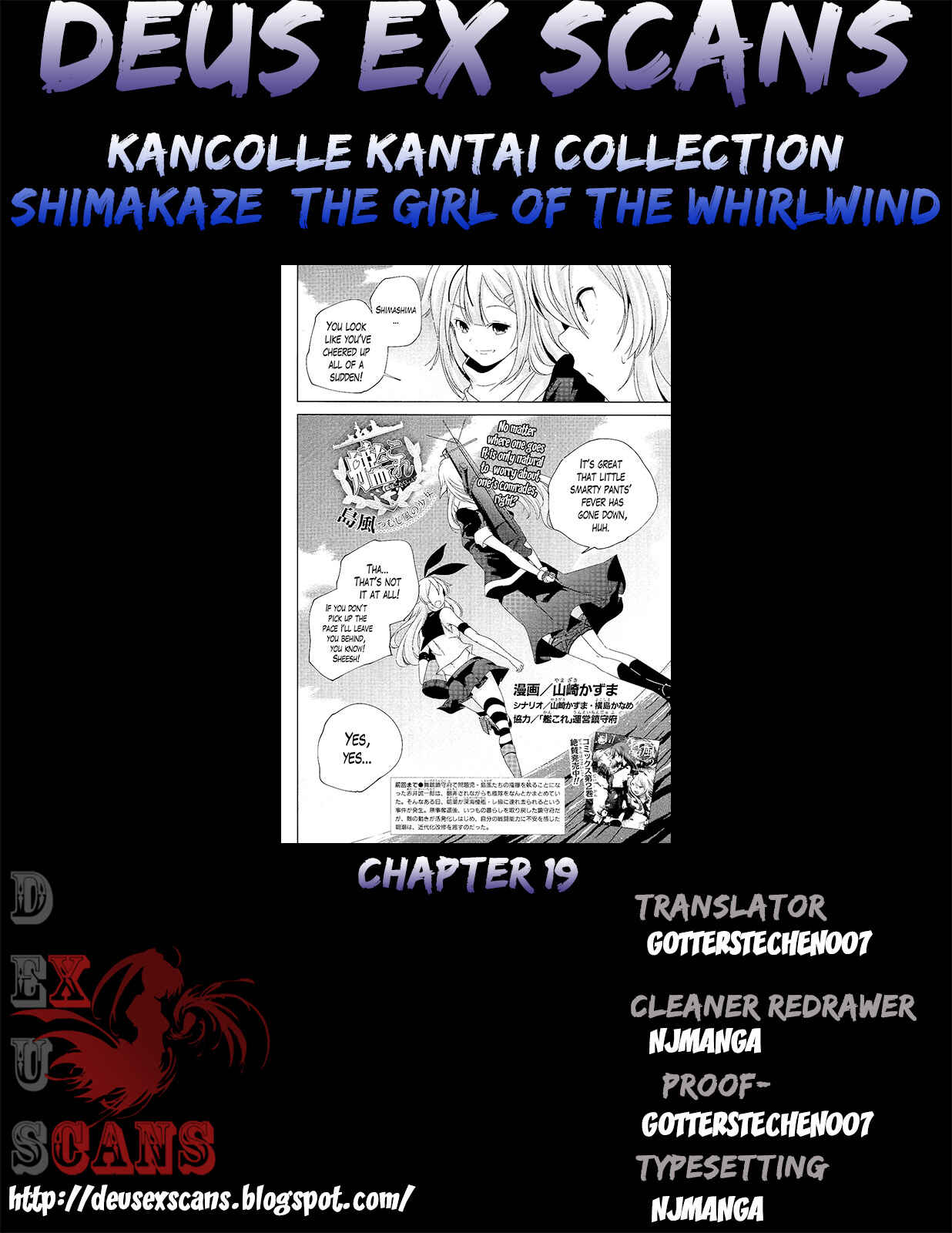 Page 17 Chapter 19 Kantai Collection -KanColle- Shimakaze Tsumujikaze no Shoujo