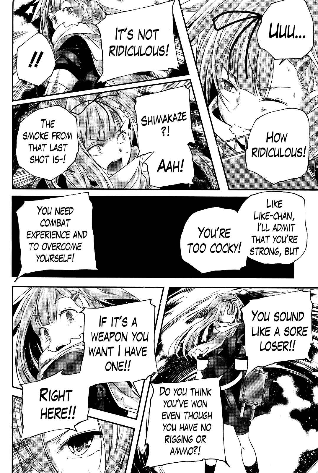 Page 16 Chapter 8 Kantai Collection -KanColle- Shimakaze Tsumujikaze no Shoujo