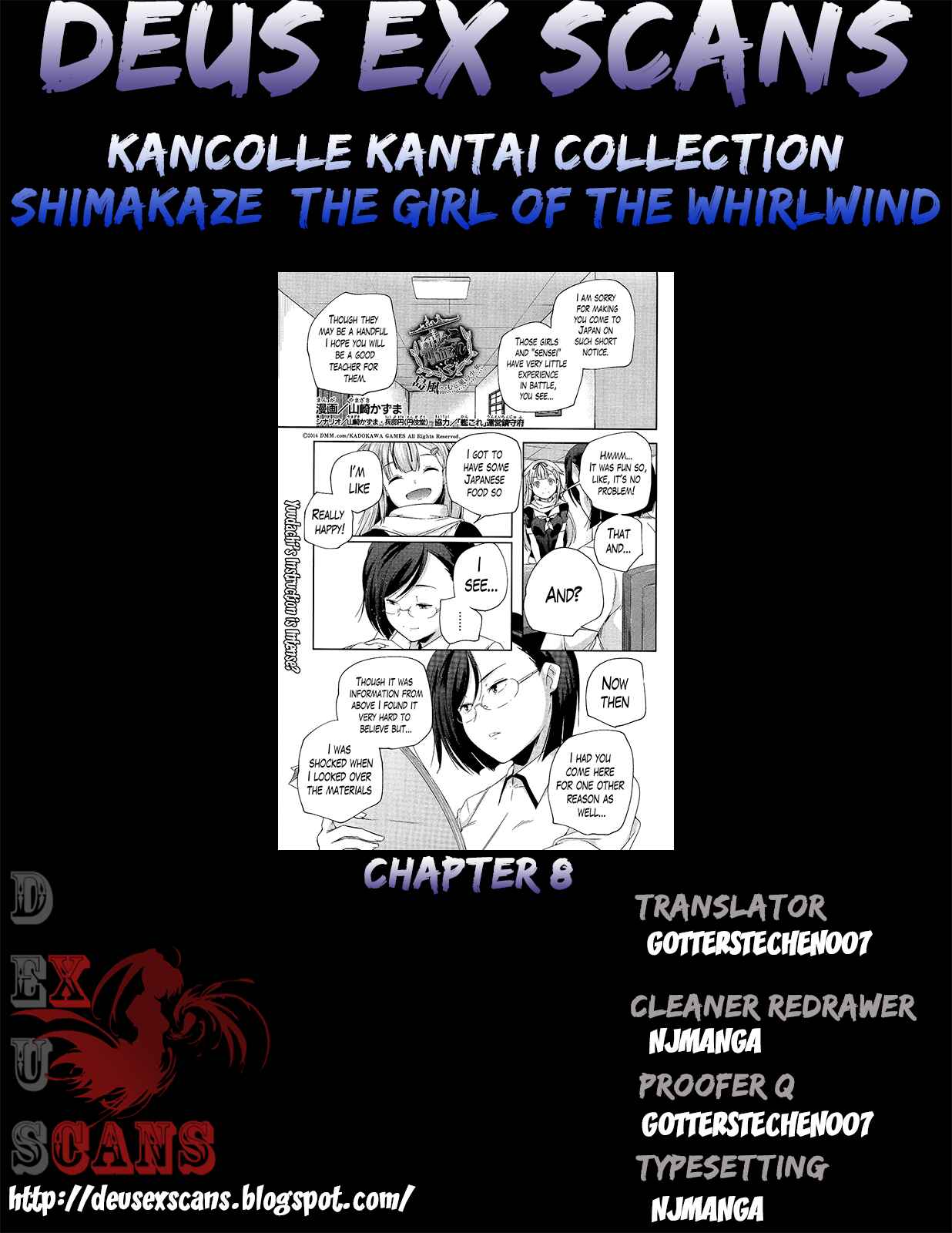 Page 21 Chapter 8 Kantai Collection -KanColle- Shimakaze Tsumujikaze no Shoujo