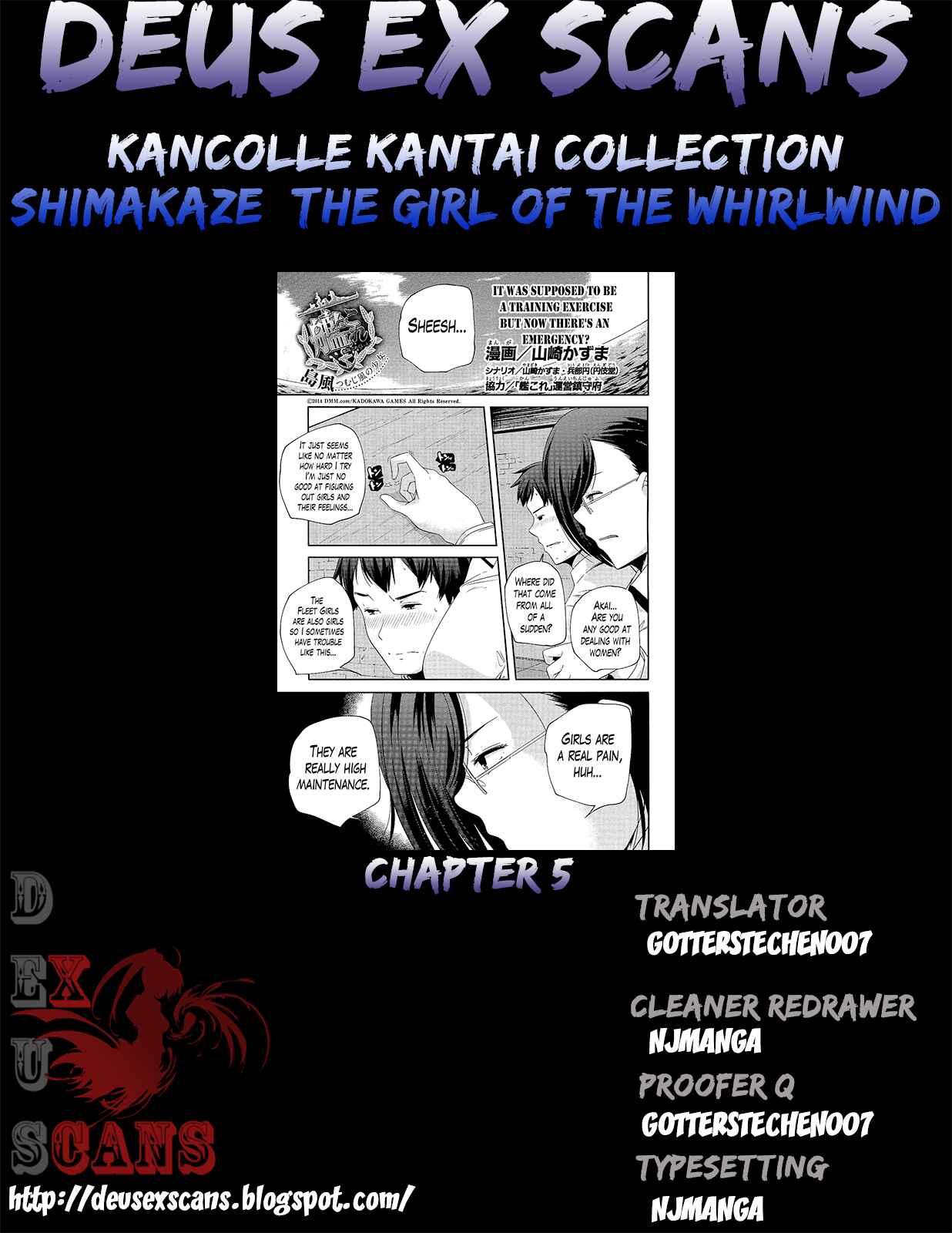 Page 19 Chapter 5 Kantai Collection -KanColle- Shimakaze Tsumujikaze no Shoujo