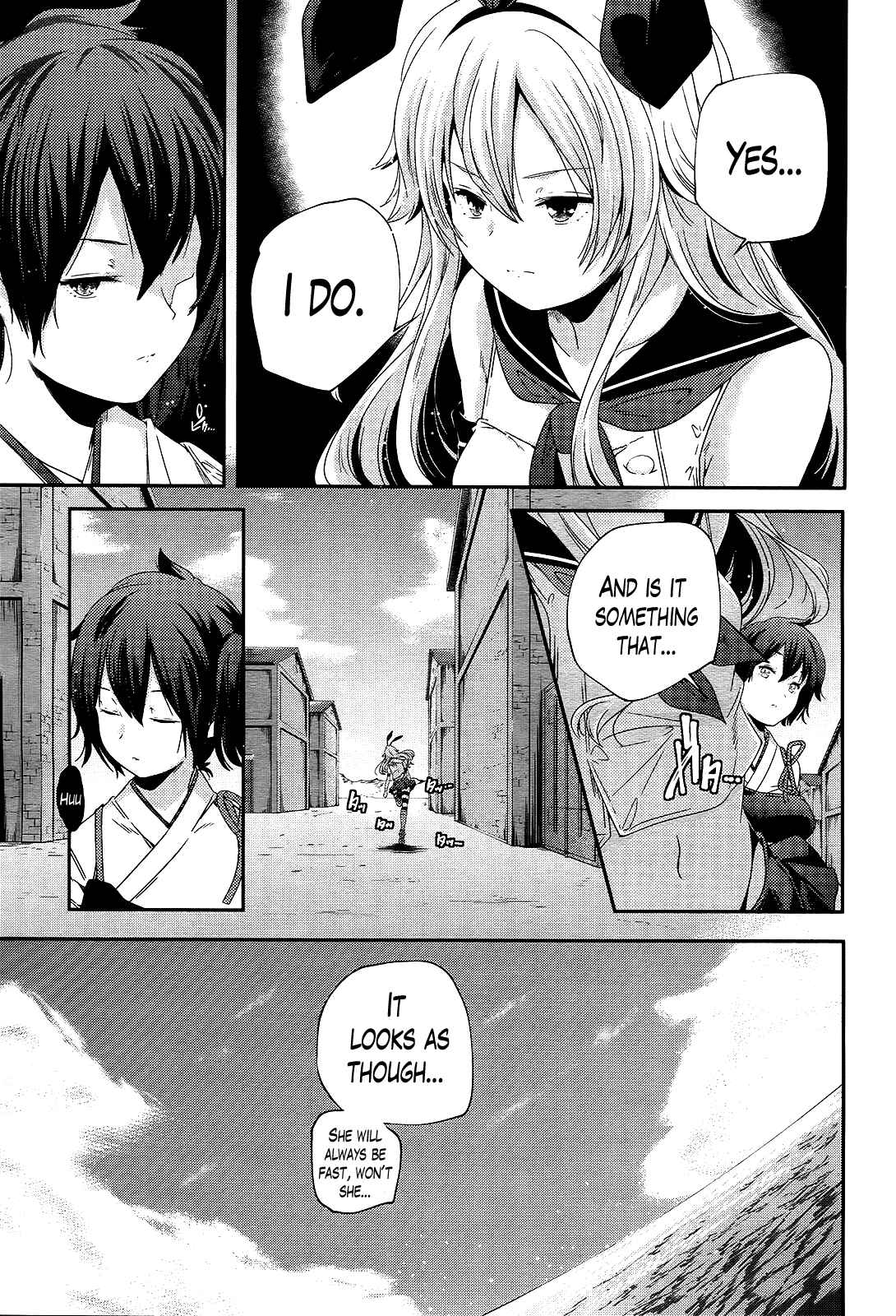 Page 13 Chapter 3 Kantai Collection -KanColle- Shimakaze Tsumujikaze no Shoujo