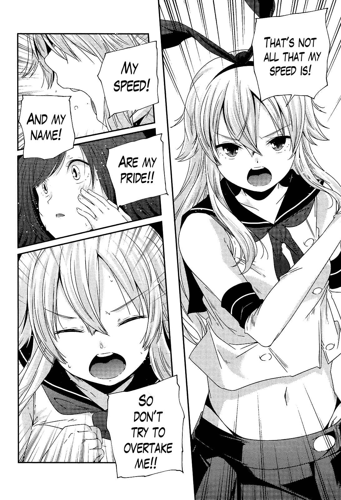 Page 16 Chapter 3 Kantai Collection -KanColle- Shimakaze Tsumujikaze no Shoujo