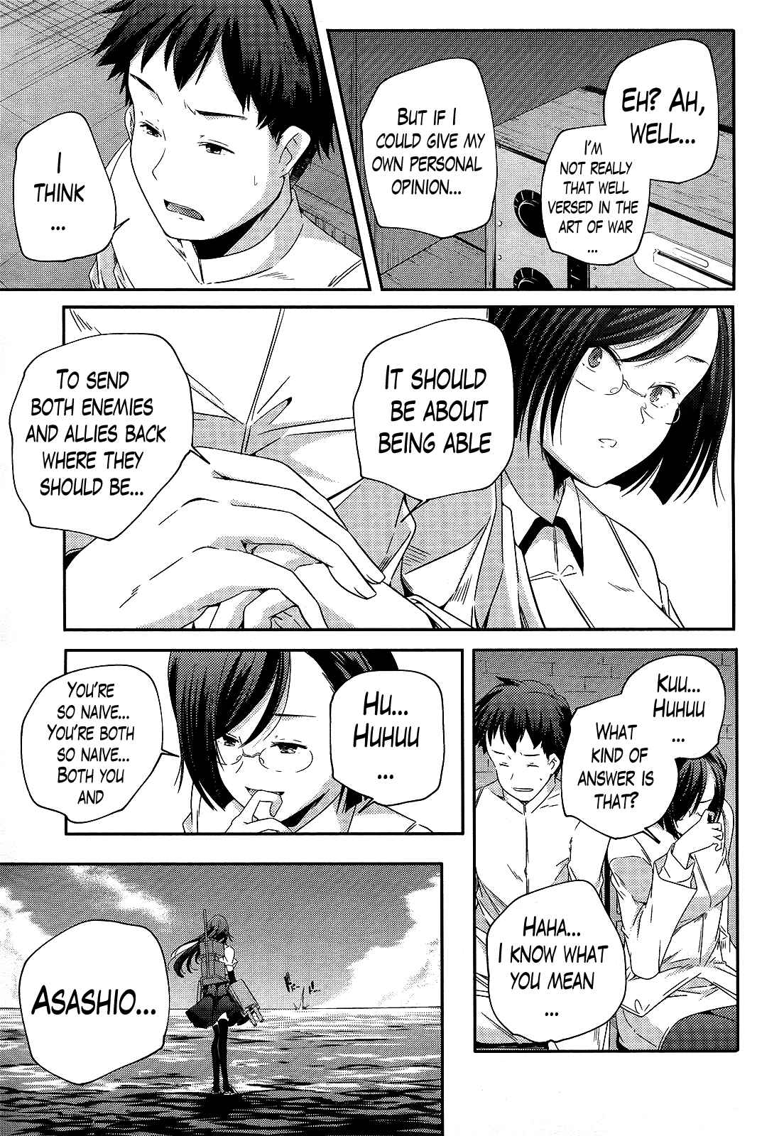 Page 9 Chapter 4 Kantai Collection -KanColle- Shimakaze Tsumujikaze no Shoujo