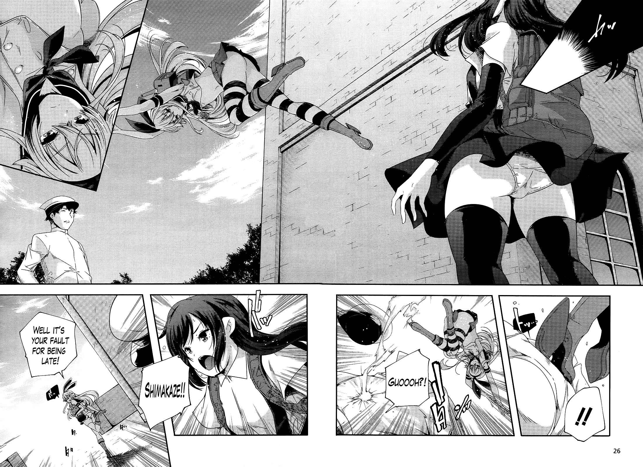 Page 11 Chapter 1 Kantai Collection -KanColle- Shimakaze Tsumujikaze no Shoujo