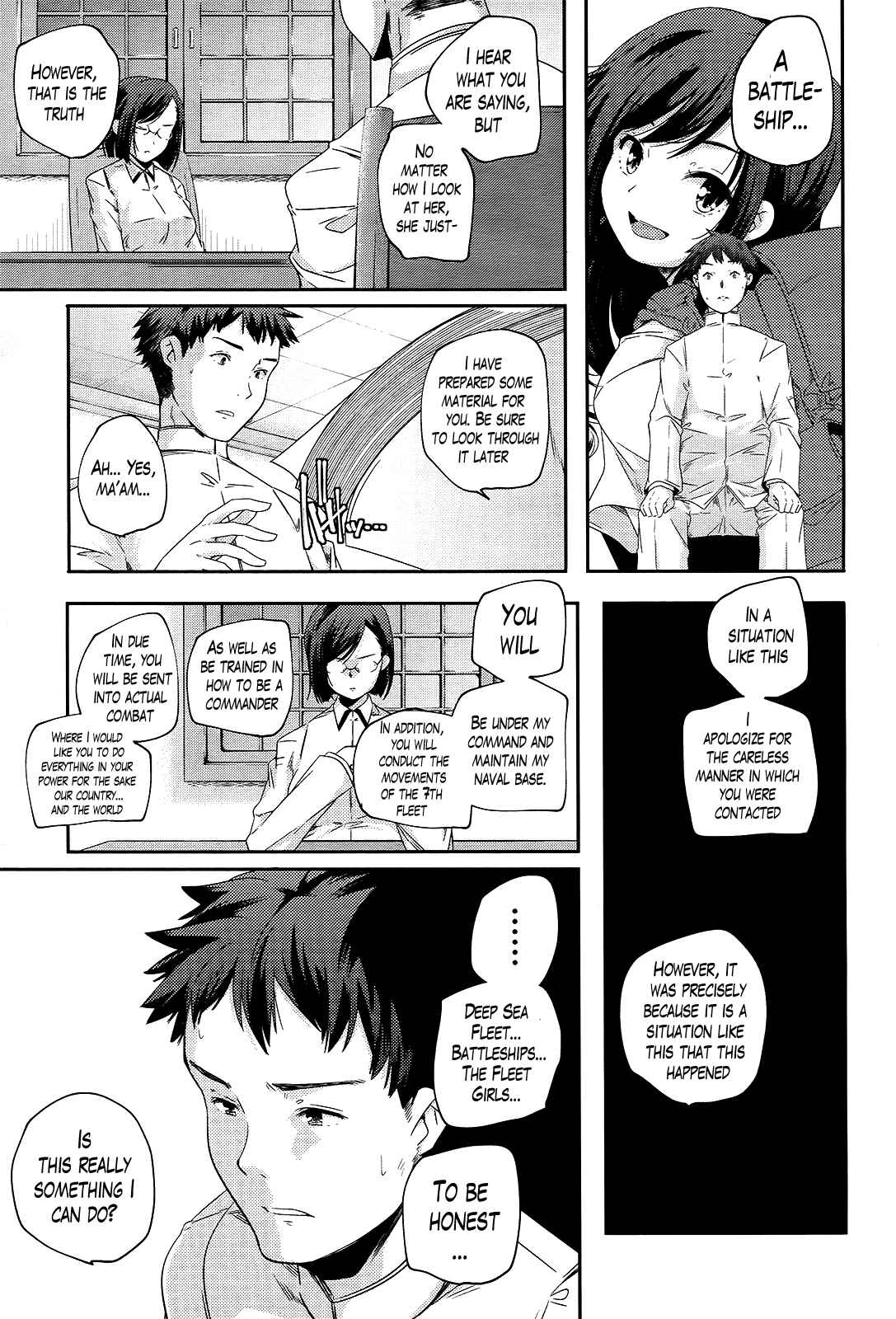 Page 17 Chapter 1 Kantai Collection -KanColle- Shimakaze Tsumujikaze no Shoujo