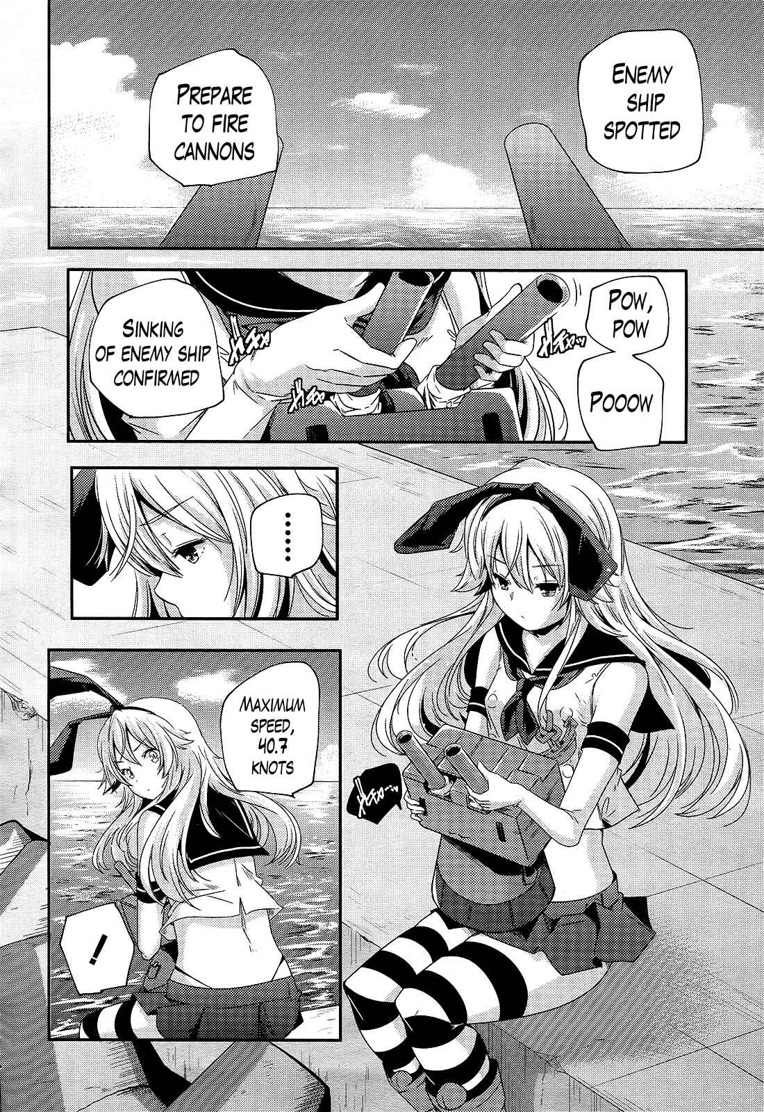 Page 24 Chapter 1 Kantai Collection -KanColle- Shimakaze Tsumujikaze no Shoujo