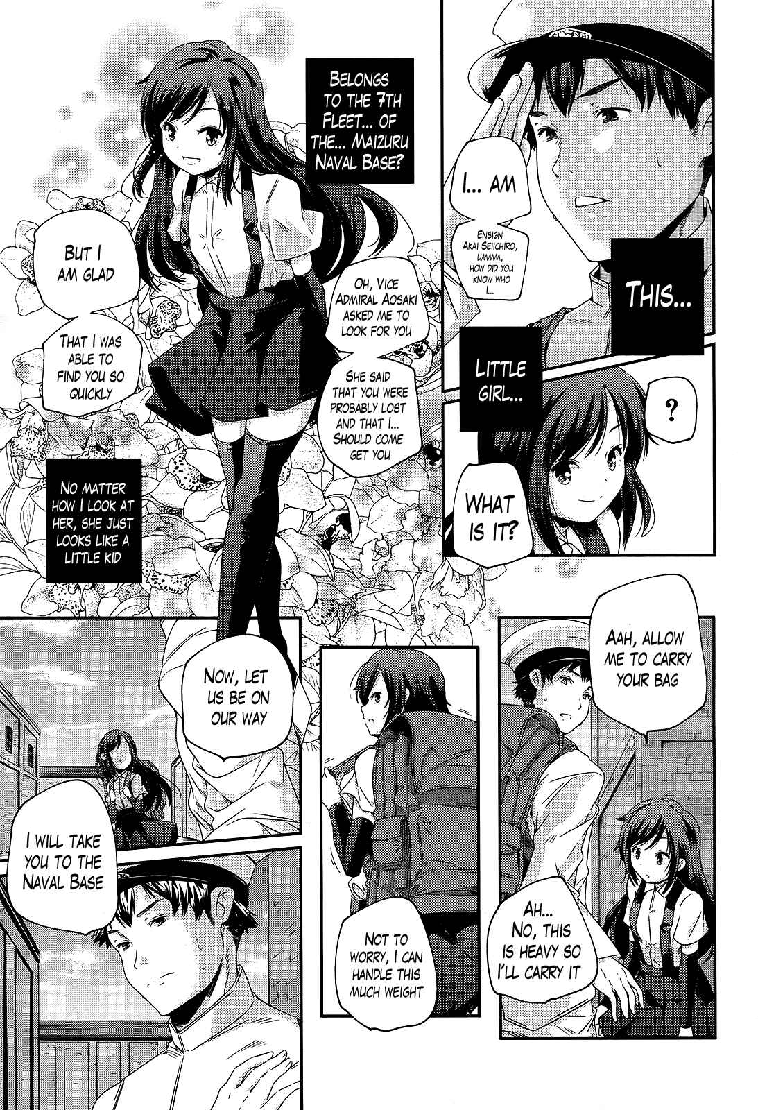 Page 8 Chapter 1 Kantai Collection -KanColle- Shimakaze Tsumujikaze no Shoujo