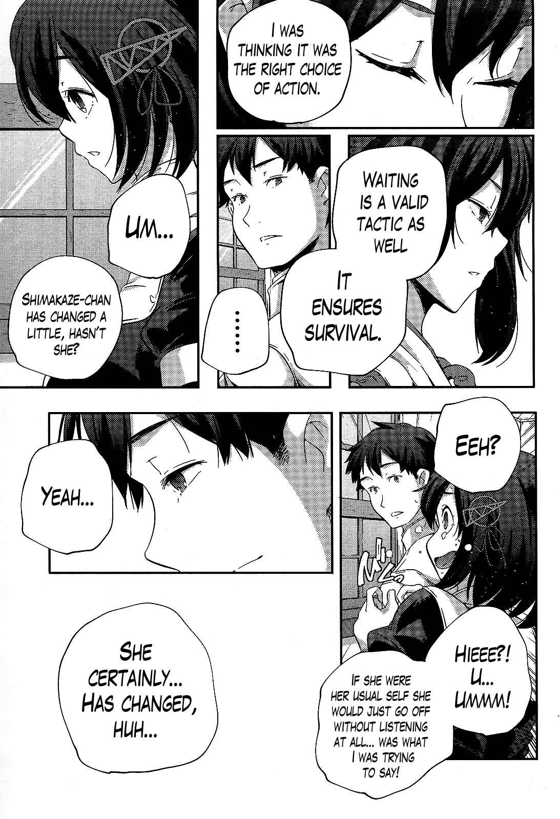 Page 9 Chapter 11 Kantai Collection -KanColle- Shimakaze Tsumujikaze no Shoujo