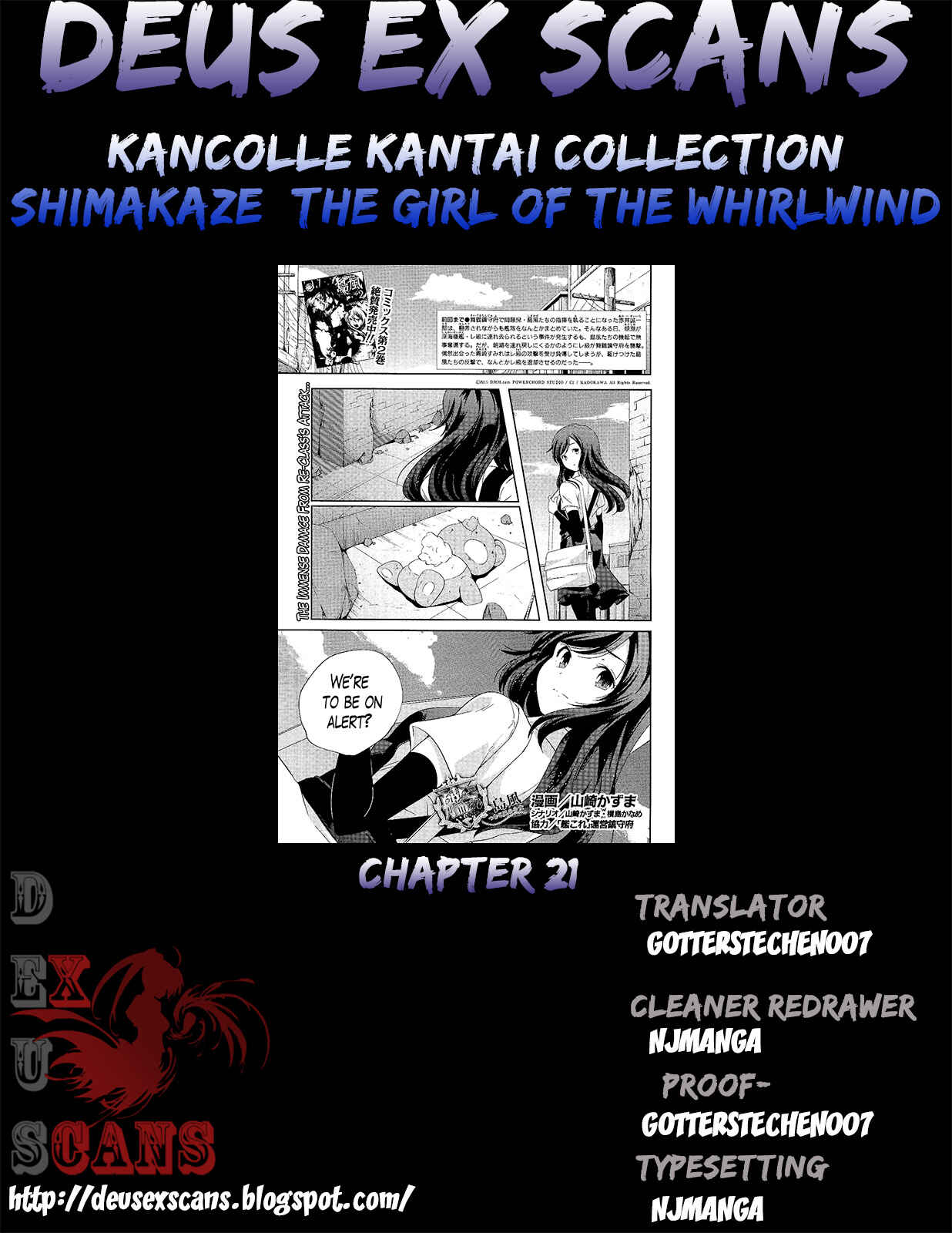 Page 11 Chapter 21 Kantai Collection -KanColle- Shimakaze Tsumujikaze no Shoujo