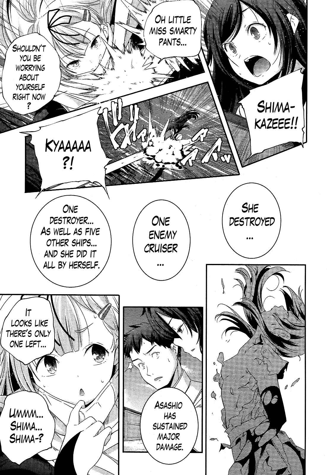 Page 19 Chapter 7 Kantai Collection -KanColle- Shimakaze Tsumujikaze no Shoujo