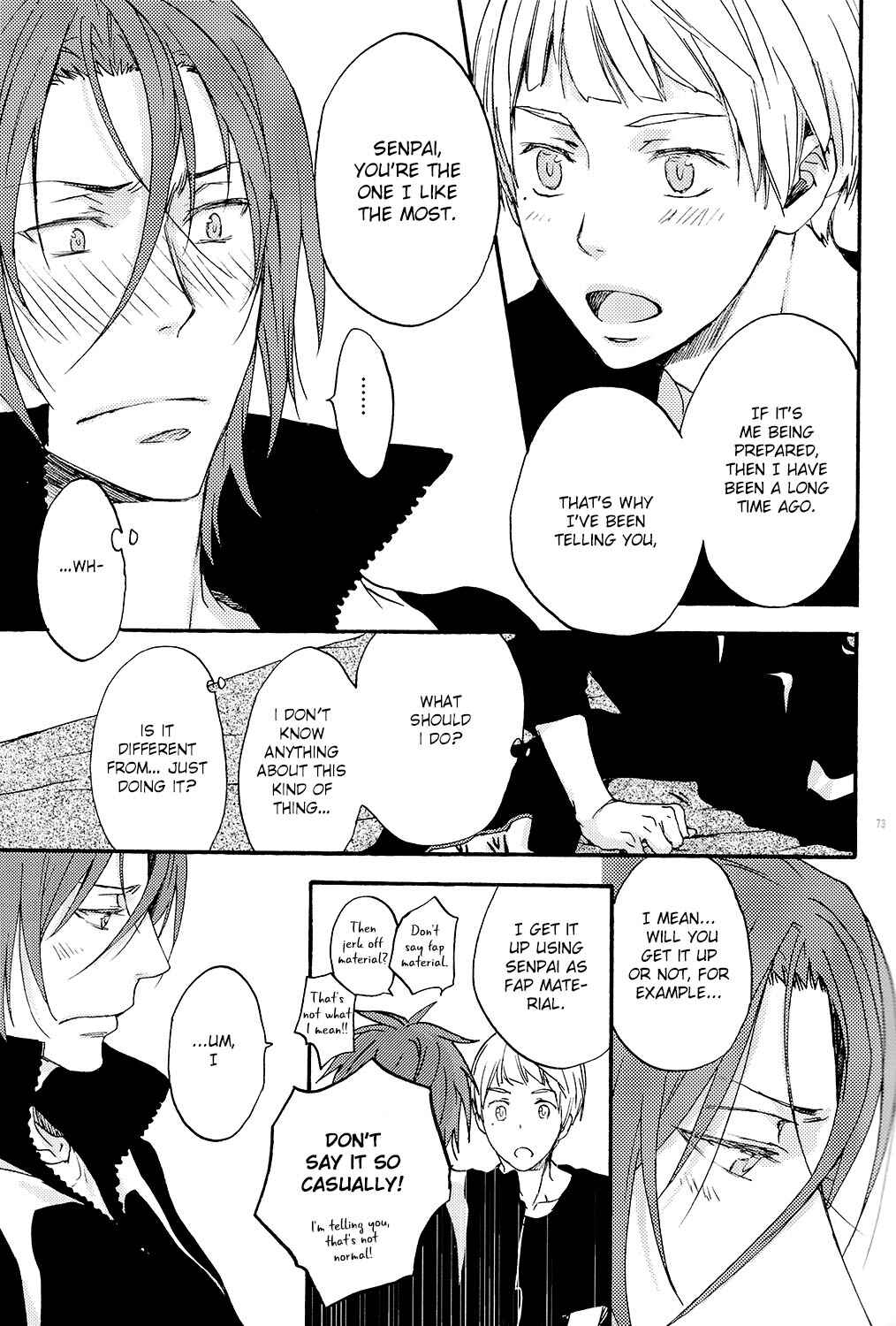 Page 72 Chapter 3 Free! - Doushiyouka (Doujinshi)