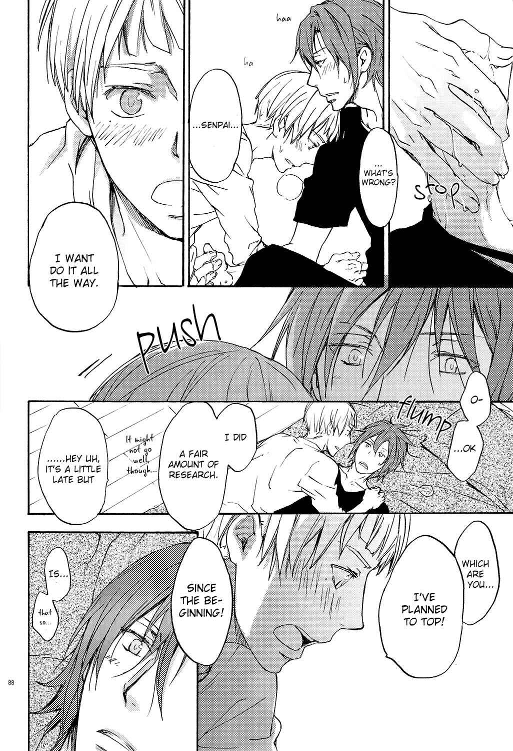 Page 87 Chapter 3 Free! - Doushiyouka (Doujinshi)