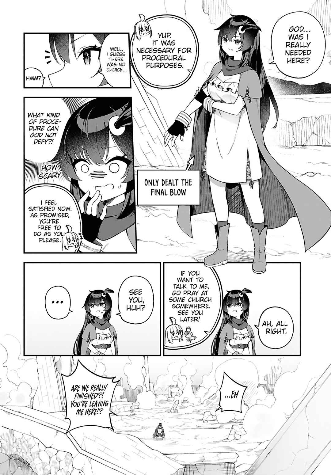 Page 15 Chapter 1 Ato wa Gojiyuu ni Douzo! ~Tutorial de Kami-sama ga Last Boss wo Taoshi Chatta node Watashi wa Suki Houdai Ikiteiku~