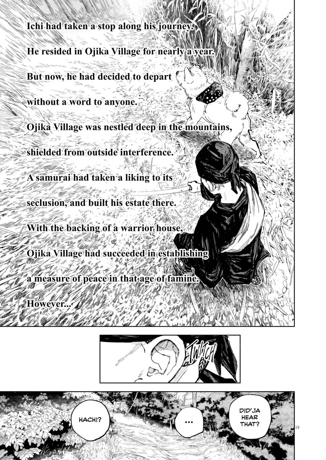 Page 19 Chapter 0 The Tale of Zatoichi NOIR