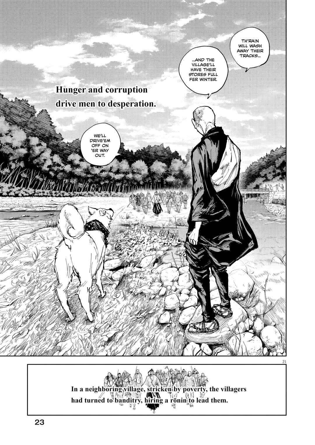 Page 21 Chapter 0 The Tale of Zatoichi NOIR