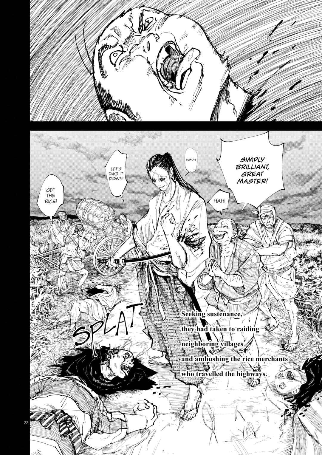 Page 22 Chapter 0 The Tale of Zatoichi NOIR