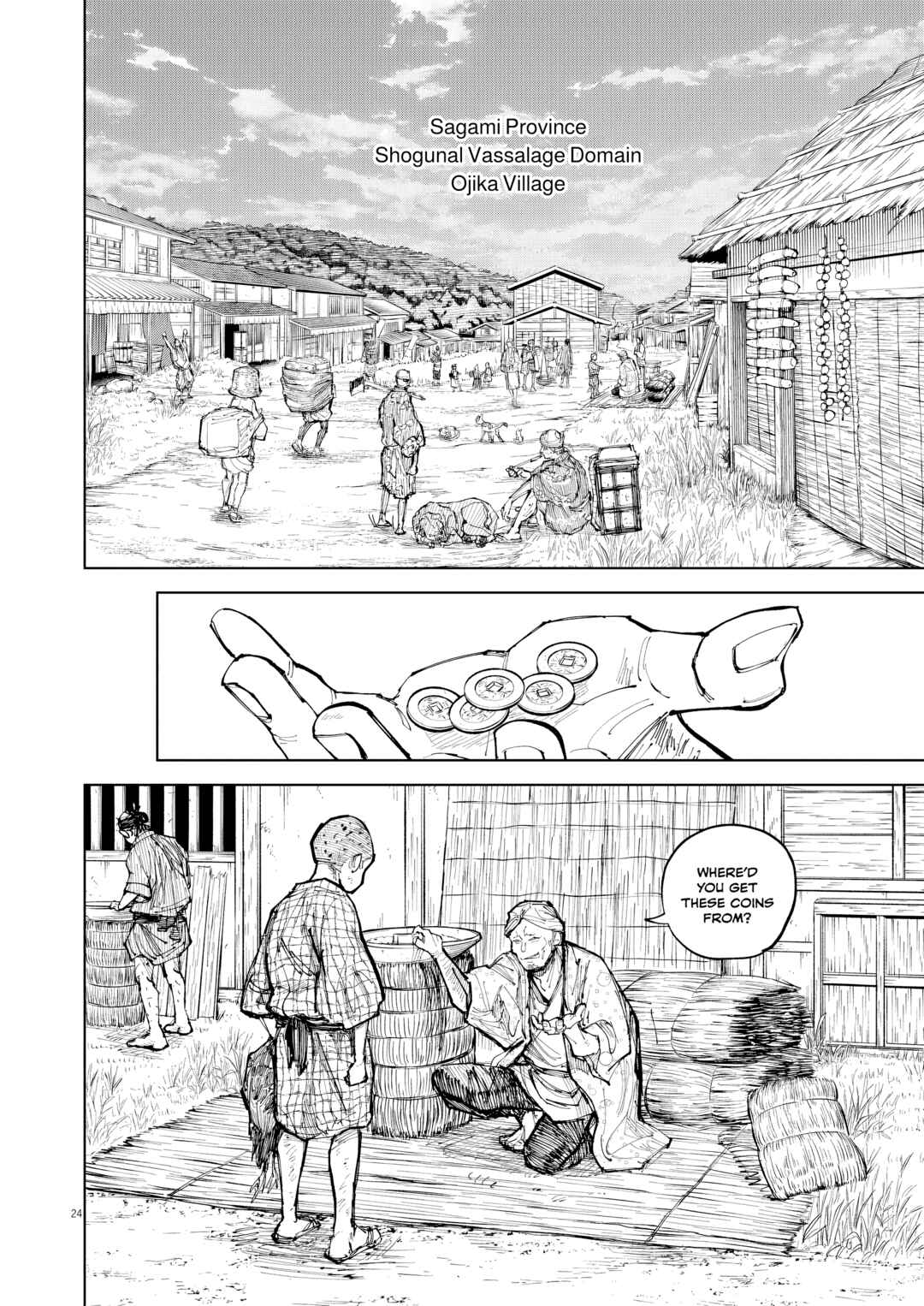 Page 24 Chapter 0 The Tale of Zatoichi NOIR