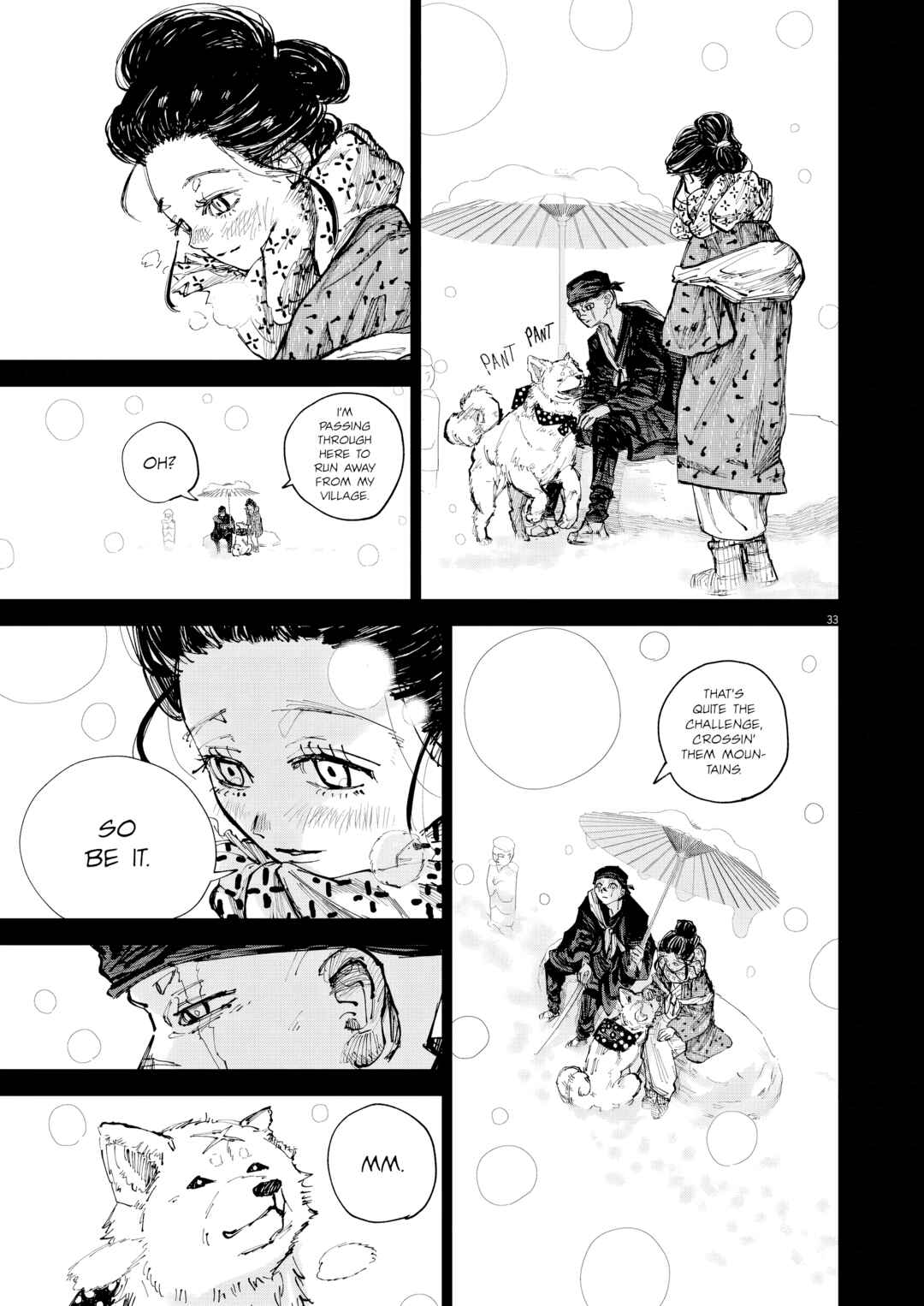 Page 33 Chapter 0 The Tale of Zatoichi NOIR