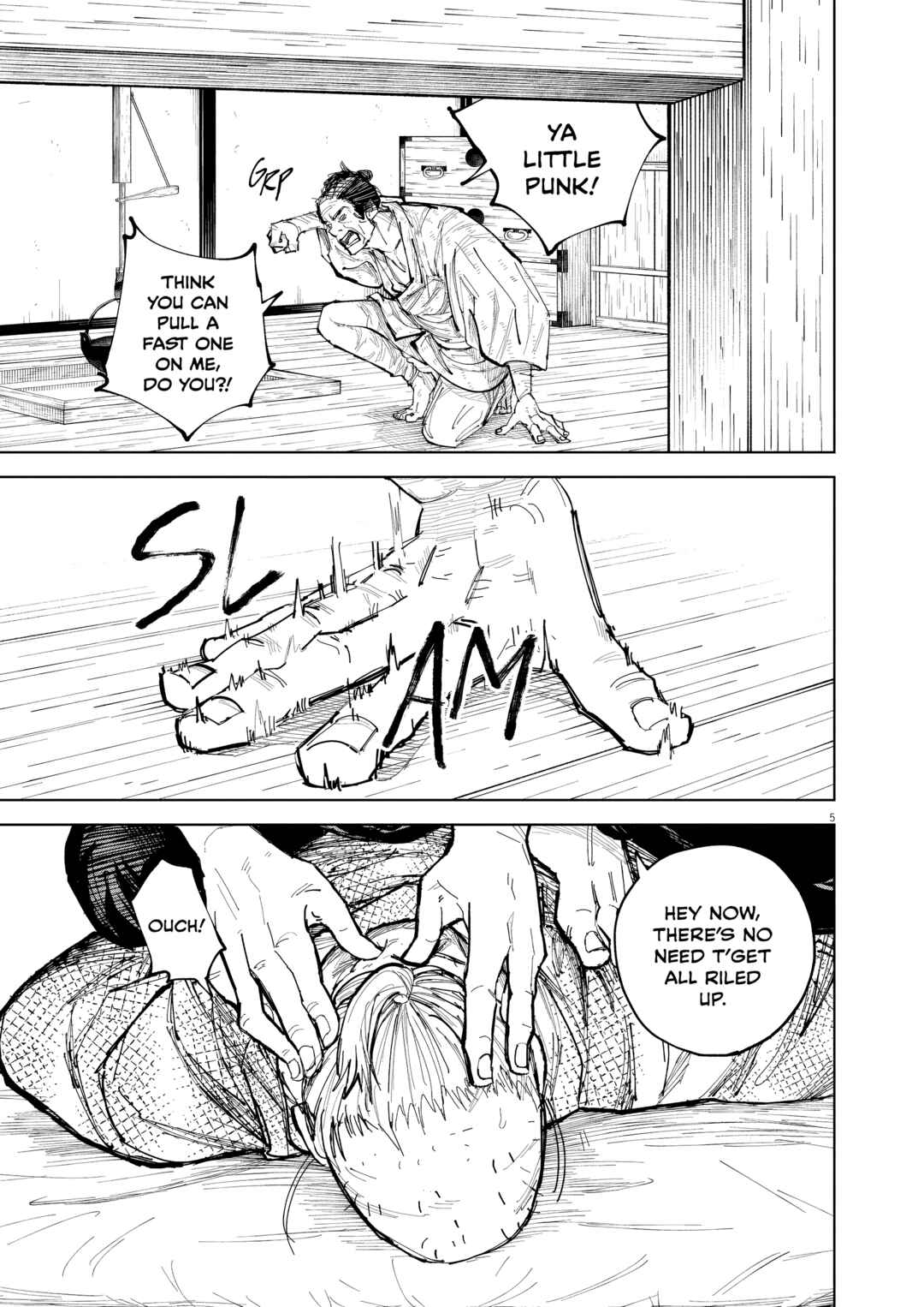 Page 5 Chapter 0 The Tale of Zatoichi NOIR