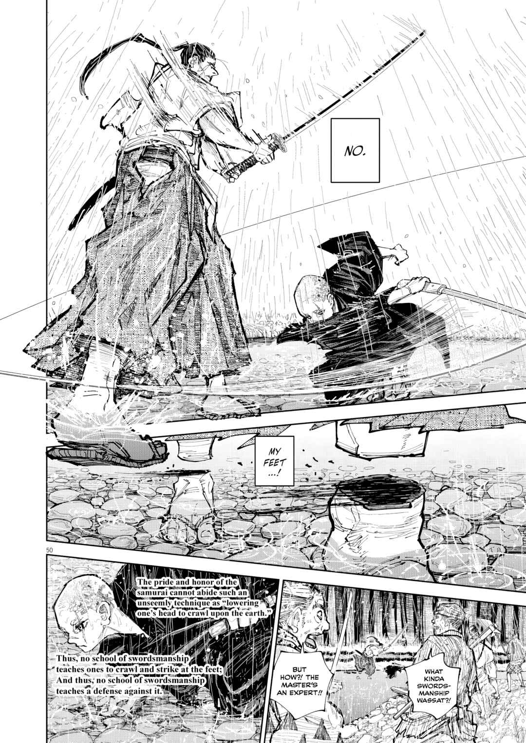 Page 50 Chapter 0 The Tale of Zatoichi NOIR