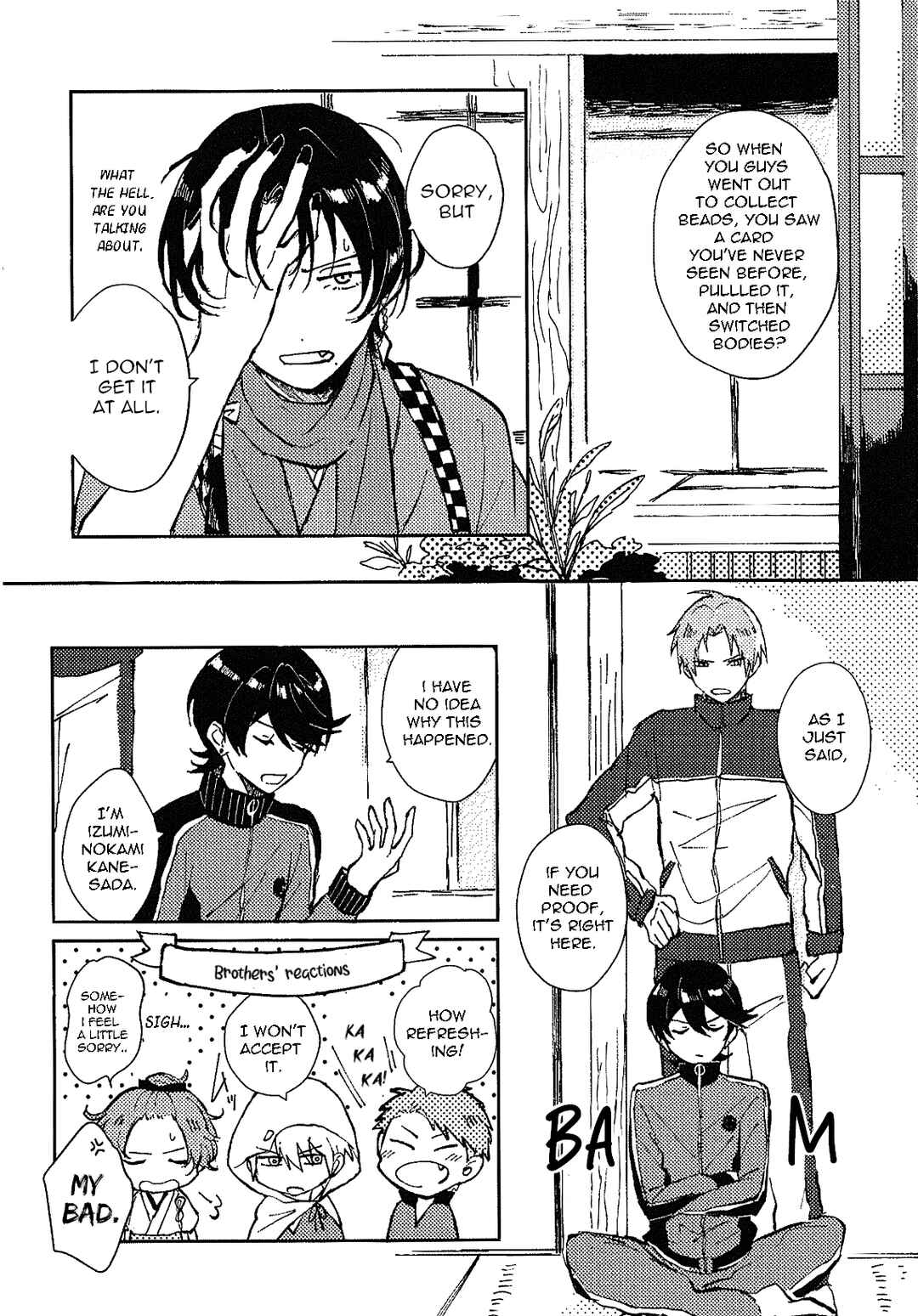 Page 9 Chapter Unknown_4bd5 Touken Ranbu - Reversal Mirror