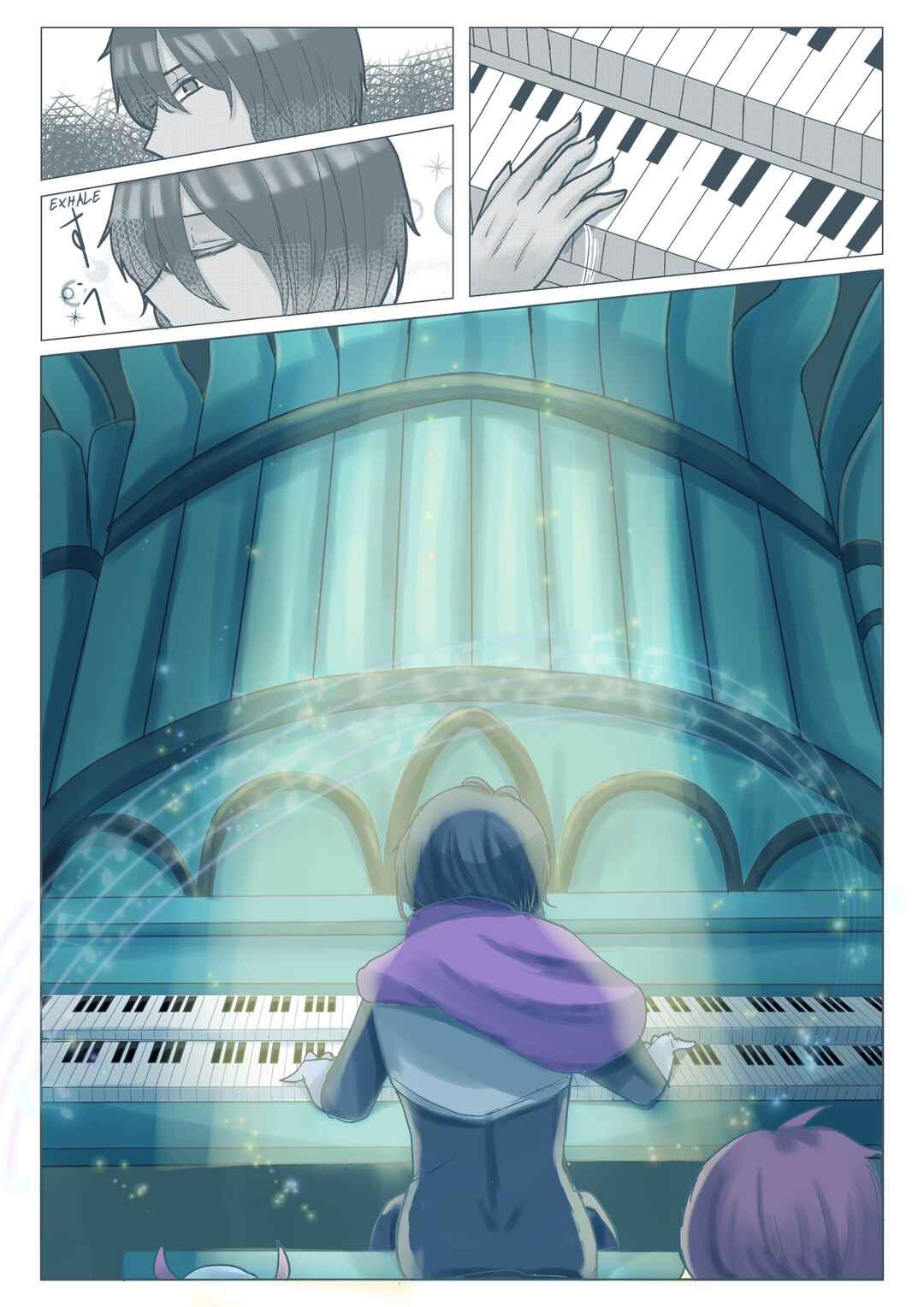 Page 6 Chapter Unknown_fad5 Deltarune - Amari Jouzu janai Kamoshirenai Piano (Doujinshi)