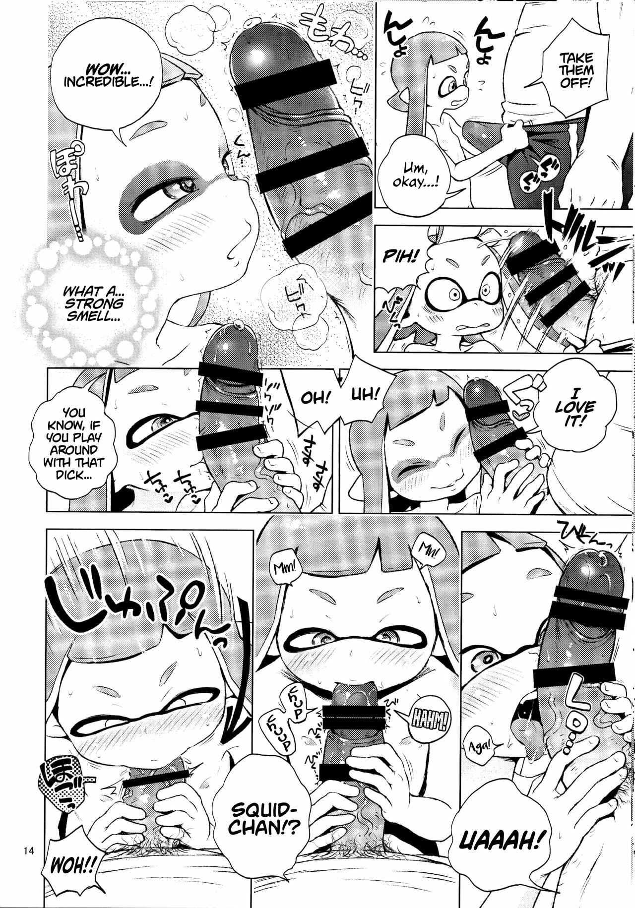Page 13 Chapter Unknown_be4e Splatoon - Tanoshii Sex (Doujinshi)