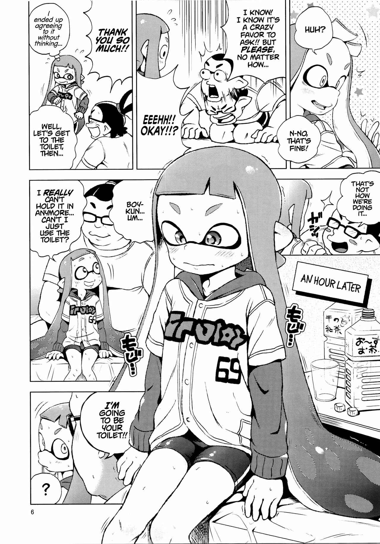 Page 5 Chapter Unknown_be4e Splatoon - Tanoshii Sex (Doujinshi)