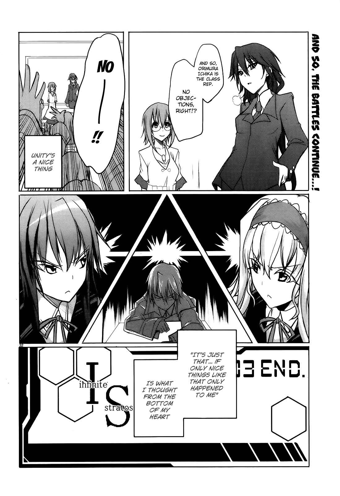 Page 32 Chapter 3 Infinite Stratos