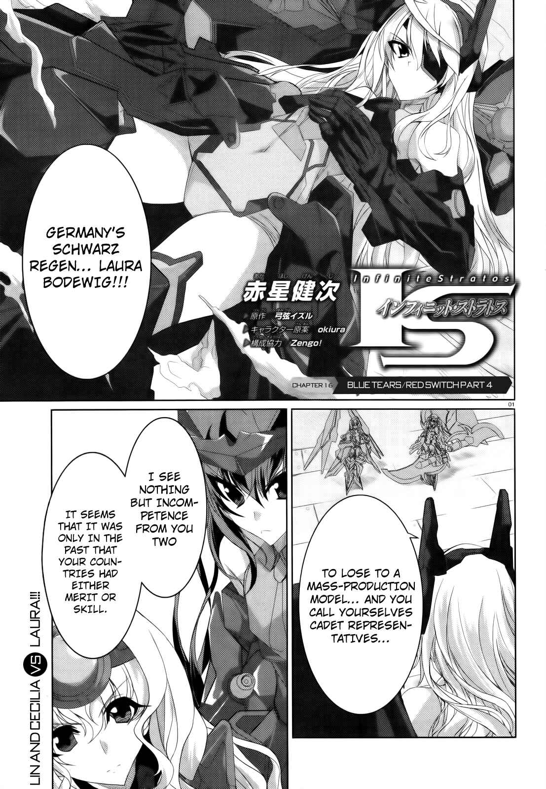 Page 1 Chapter 16 Infinite Stratos