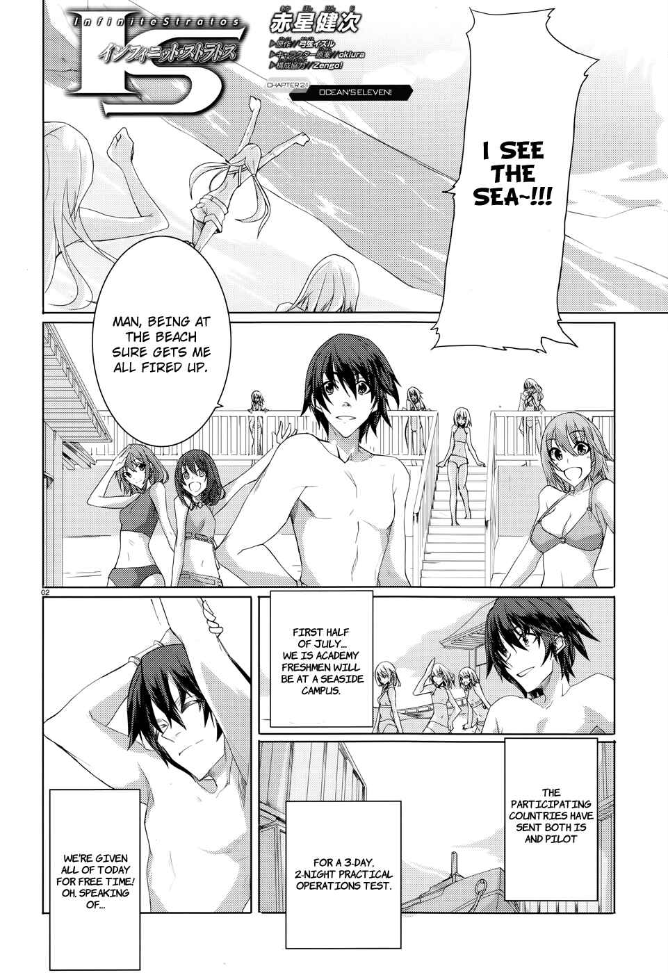 Page 2 Chapter 21 Infinite Stratos
