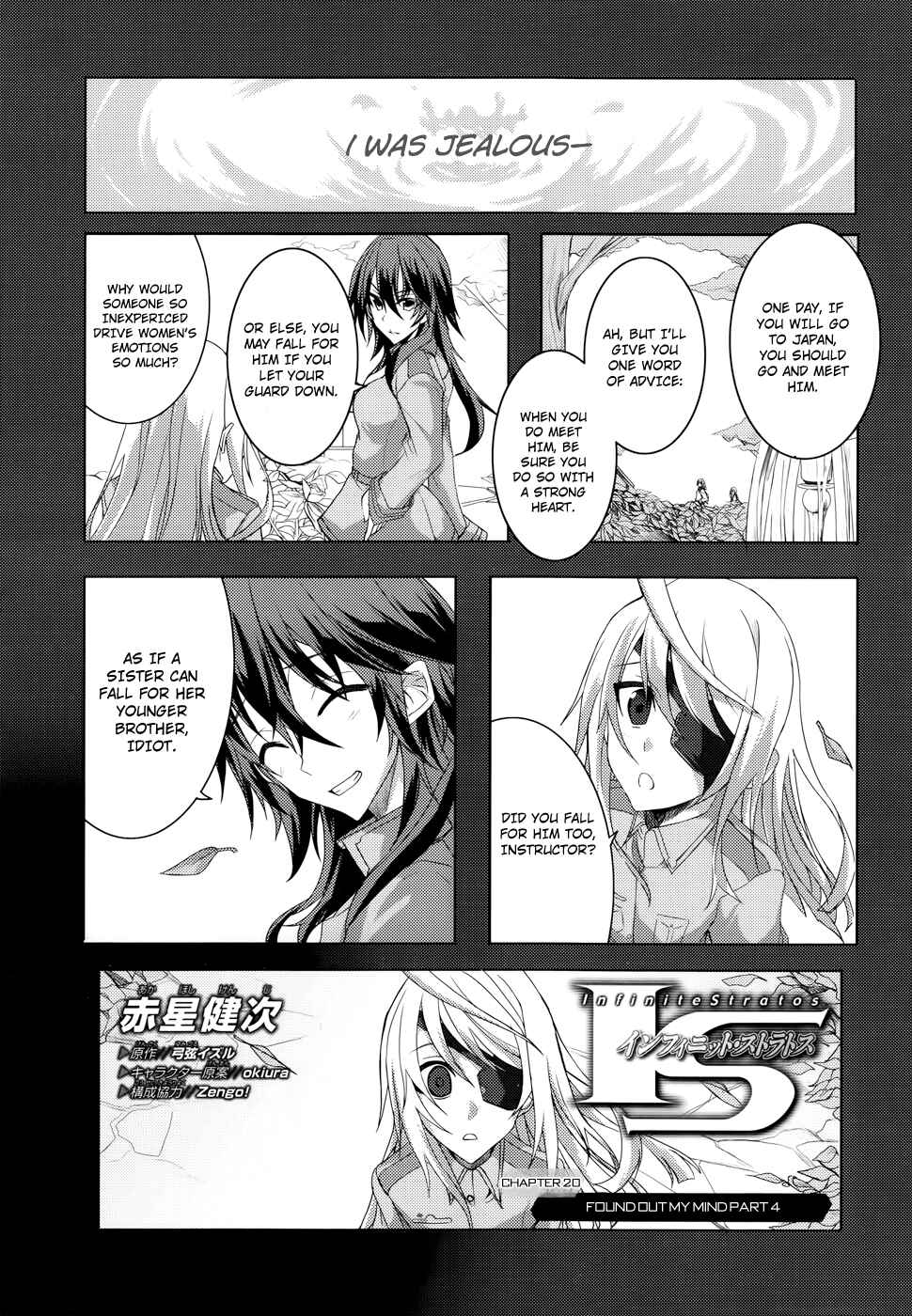 Page 1 Chapter 20 Infinite Stratos