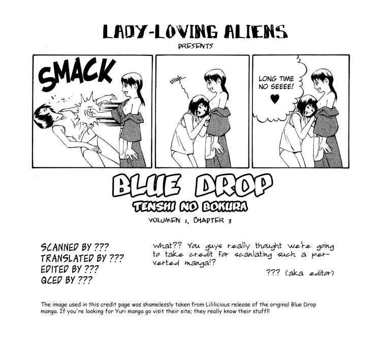 Page 1 Chapter 3 Blue Drop ~Tenshi no Bokura~