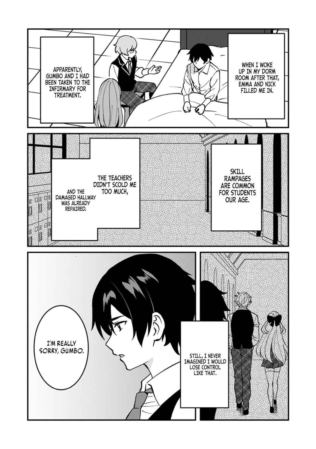 Page 11 Chapter 6 Hazure Skill Nendouryoku (Tadashi Level MAX) de Musou suru ~Te wo Kazasu Dake desu. Eishou to ka Hissatsu Waza to ka Irimasen. Nenjiru Dake de Taosemasu~