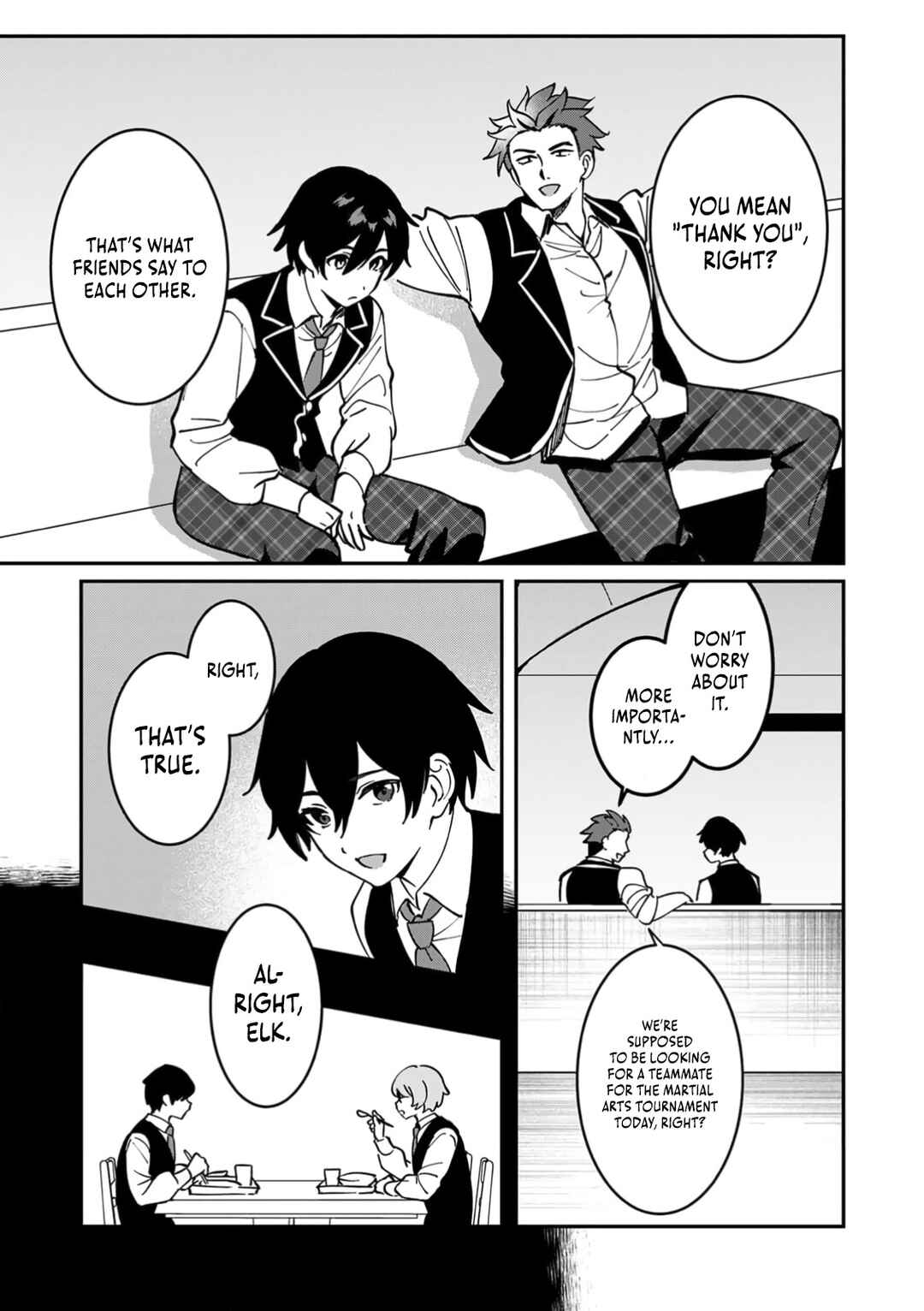 Page 12 Chapter 6 Hazure Skill Nendouryoku (Tadashi Level MAX) de Musou suru ~Te wo Kazasu Dake desu. Eishou to ka Hissatsu Waza to ka Irimasen. Nenjiru Dake de Taosemasu~