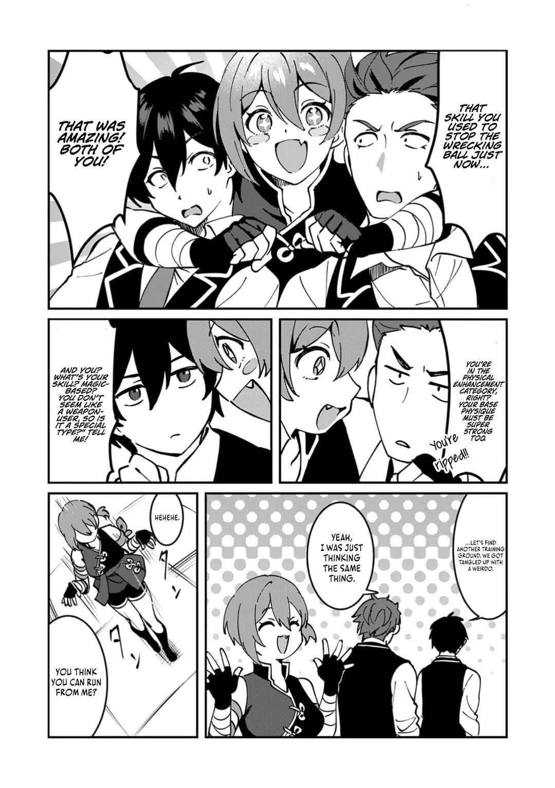 Page 23 Chapter 6 Hazure Skill Nendouryoku (Tadashi Level MAX) de Musou suru ~Te wo Kazasu Dake desu. Eishou to ka Hissatsu Waza to ka Irimasen. Nenjiru Dake de Taosemasu~