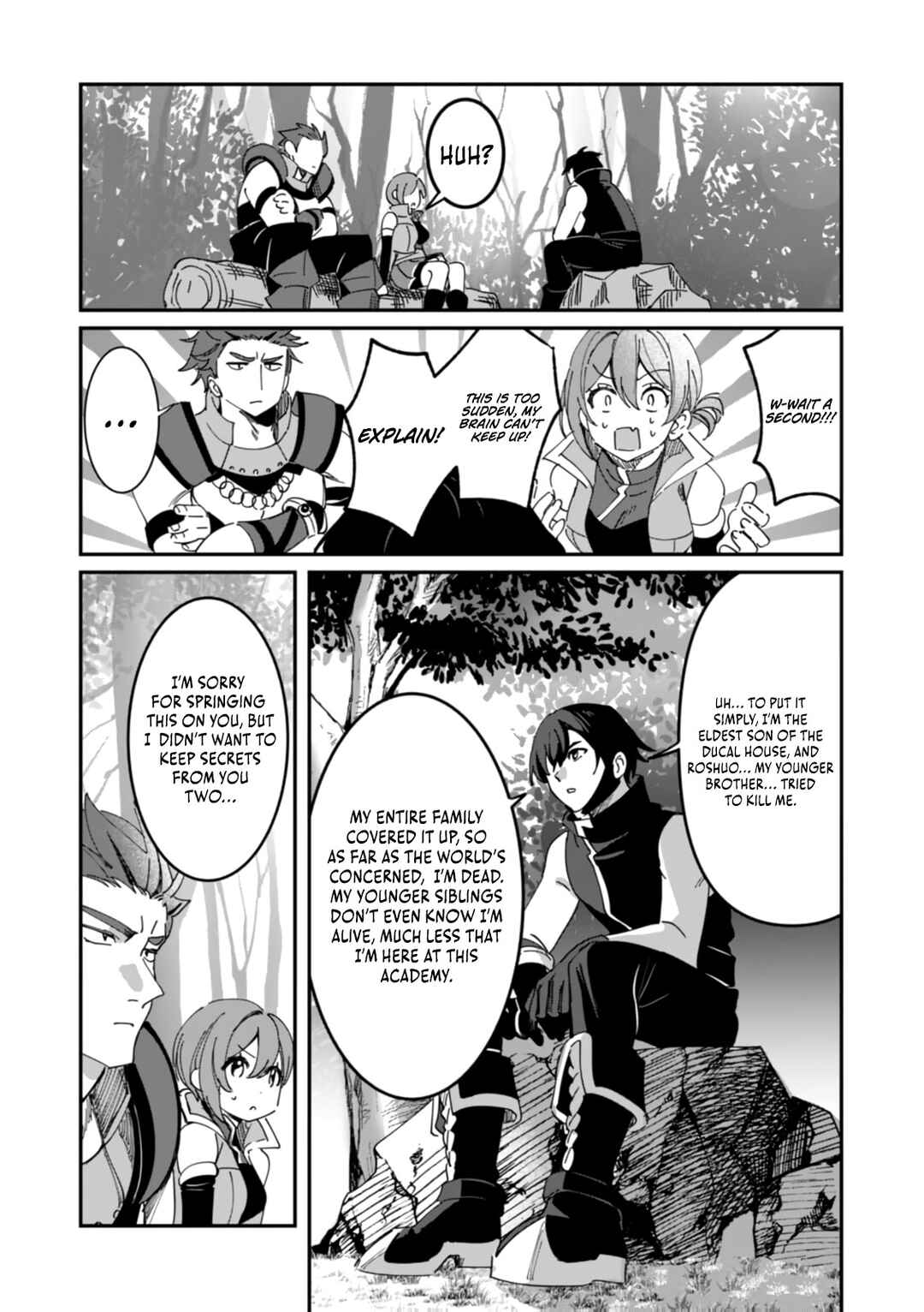 Page 10 Chapter 13 Hazure Skill Nendouryoku (Tadashi Level MAX) de Musou suru ~Te wo Kazasu Dake desu. Eishou to ka Hissatsu Waza to ka Irimasen. Nenjiru Dake de Taosemasu~