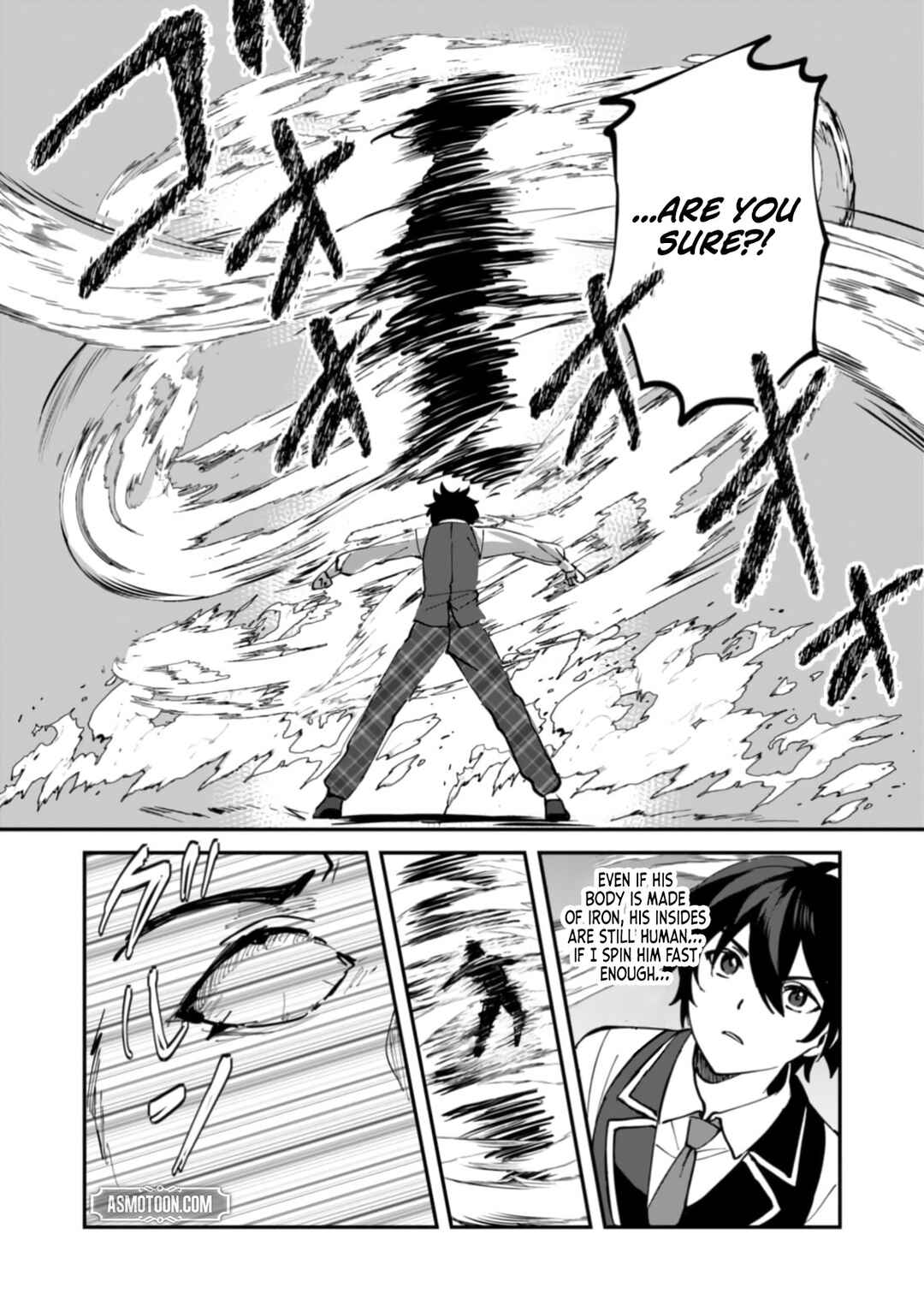 Page 11 Chapter 4 Hazure Skill Nendouryoku (Tadashi Level MAX) de Musou suru ~Te wo Kazasu Dake desu. Eishou to ka Hissatsu Waza to ka Irimasen. Nenjiru Dake de Taosemasu~