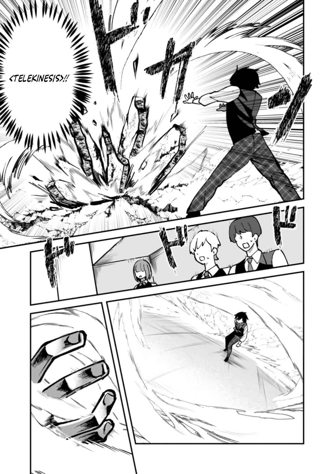 Page 6 Chapter 4 Hazure Skill Nendouryoku (Tadashi Level MAX) de Musou suru ~Te wo Kazasu Dake desu. Eishou to ka Hissatsu Waza to ka Irimasen. Nenjiru Dake de Taosemasu~