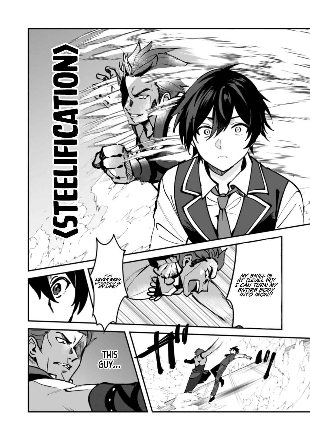 Page 7 Chapter 4 Hazure Skill Nendouryoku (Tadashi Level MAX) de Musou suru ~Te wo Kazasu Dake desu. Eishou to ka Hissatsu Waza to ka Irimasen. Nenjiru Dake de Taosemasu~