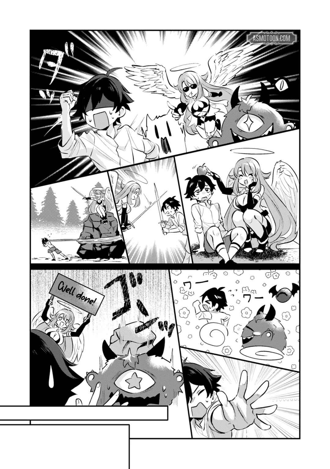 Page 10 Chapter 2 Hazure Skill Nendouryoku (Tadashi Level MAX) de Musou suru ~Te wo Kazasu Dake desu. Eishou to ka Hissatsu Waza to ka Irimasen. Nenjiru Dake de Taosemasu~