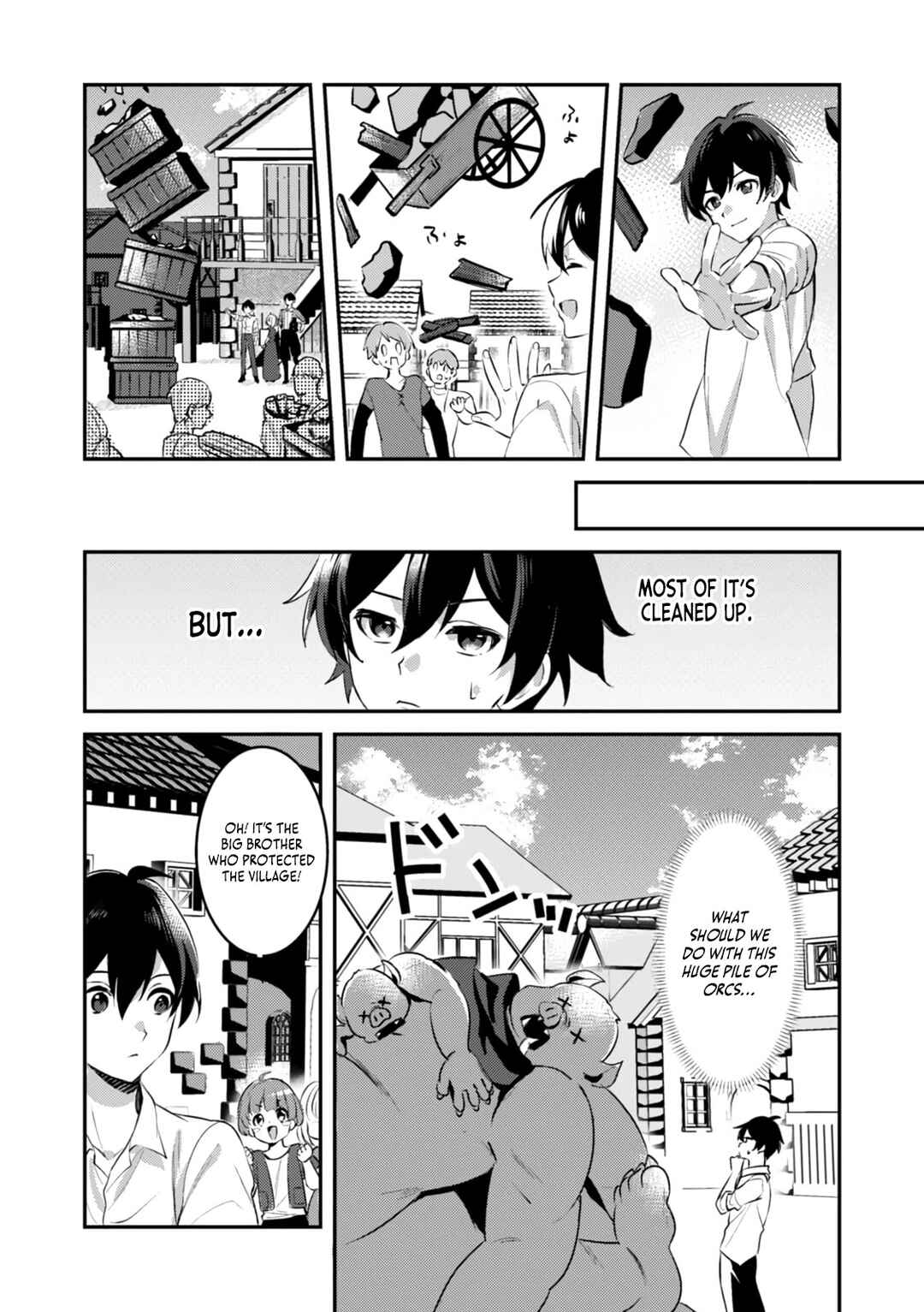 Page 30 Chapter 2 Hazure Skill Nendouryoku (Tadashi Level MAX) de Musou suru ~Te wo Kazasu Dake desu. Eishou to ka Hissatsu Waza to ka Irimasen. Nenjiru Dake de Taosemasu~