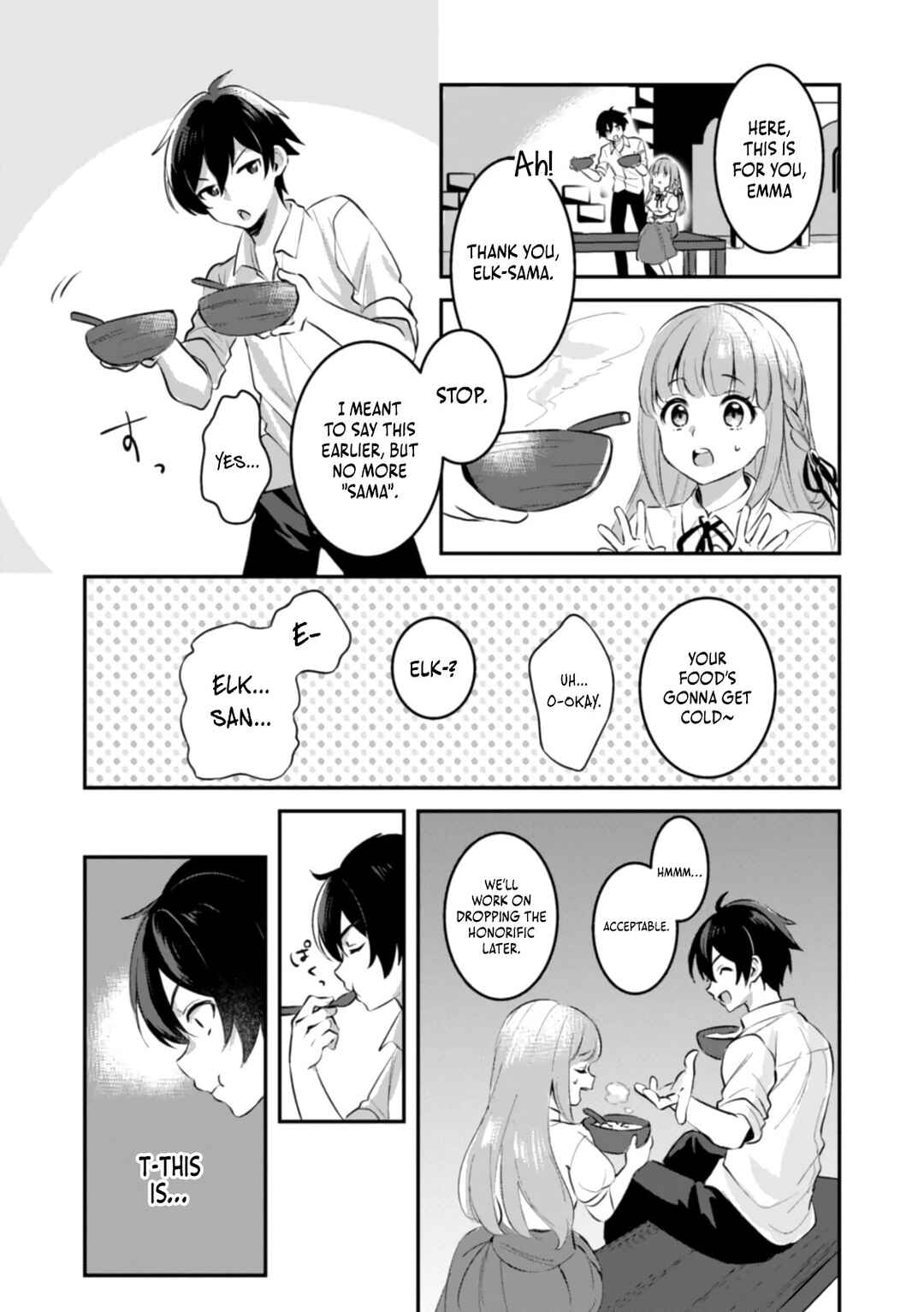 Page 32 Chapter 2 Hazure Skill Nendouryoku (Tadashi Level MAX) de Musou suru ~Te wo Kazasu Dake desu. Eishou to ka Hissatsu Waza to ka Irimasen. Nenjiru Dake de Taosemasu~