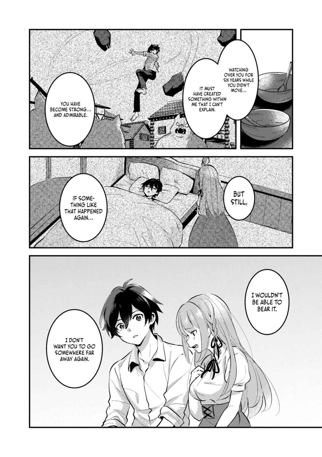 Page 35 Chapter 2 Hazure Skill Nendouryoku (Tadashi Level MAX) de Musou suru ~Te wo Kazasu Dake desu. Eishou to ka Hissatsu Waza to ka Irimasen. Nenjiru Dake de Taosemasu~