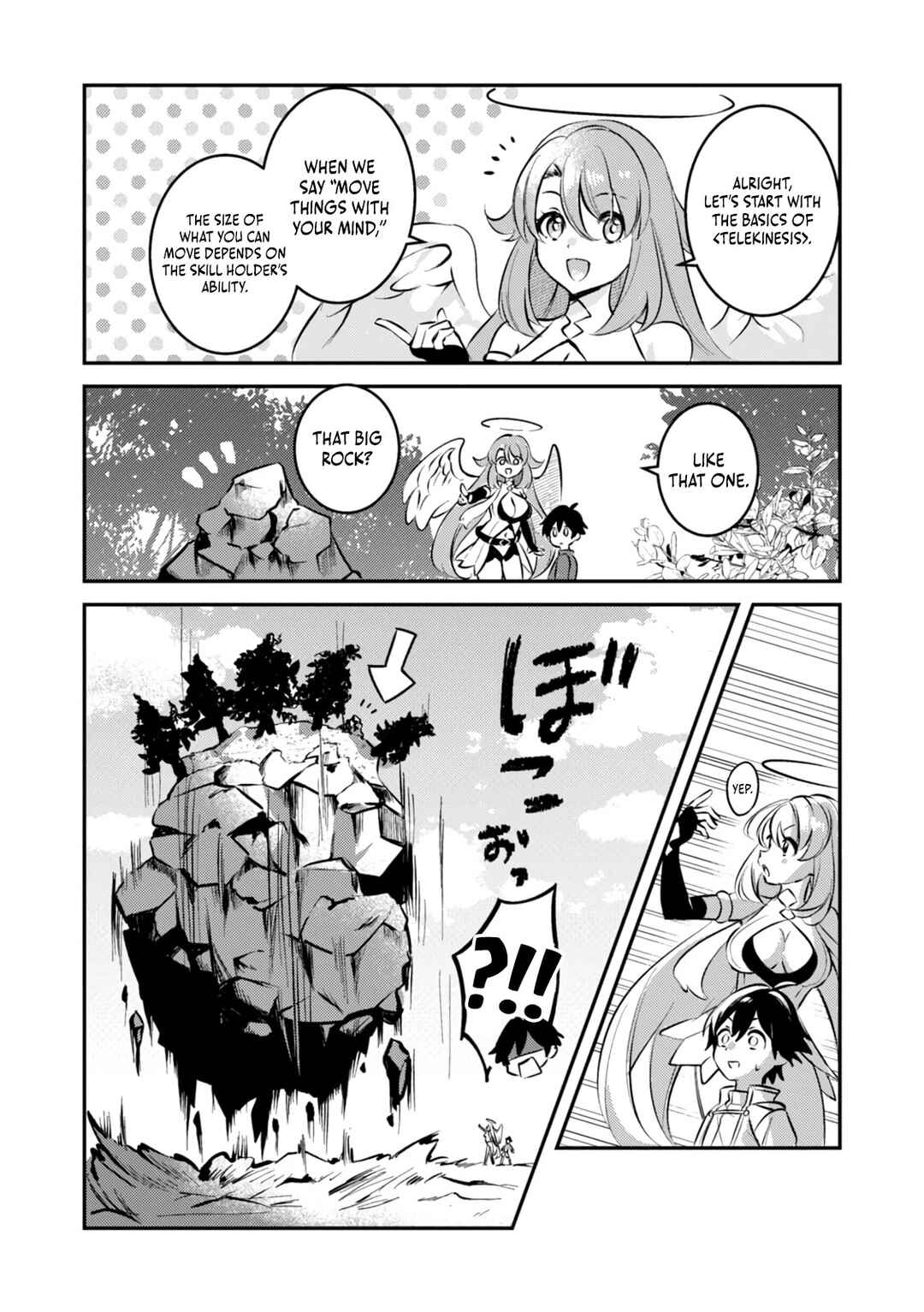 Page 7 Chapter 2 Hazure Skill Nendouryoku (Tadashi Level MAX) de Musou suru ~Te wo Kazasu Dake desu. Eishou to ka Hissatsu Waza to ka Irimasen. Nenjiru Dake de Taosemasu~