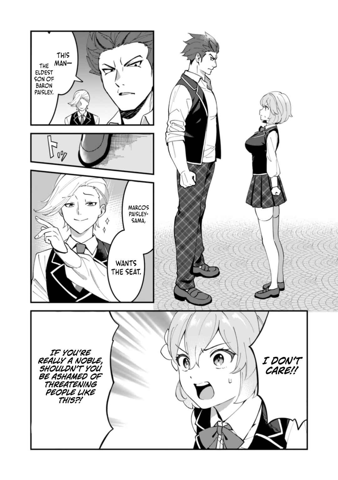 Page 18 Chapter 3 Hazure Skill Nendouryoku (Tadashi Level MAX) de Musou suru ~Te wo Kazasu Dake desu. Eishou to ka Hissatsu Waza to ka Irimasen. Nenjiru Dake de Taosemasu~