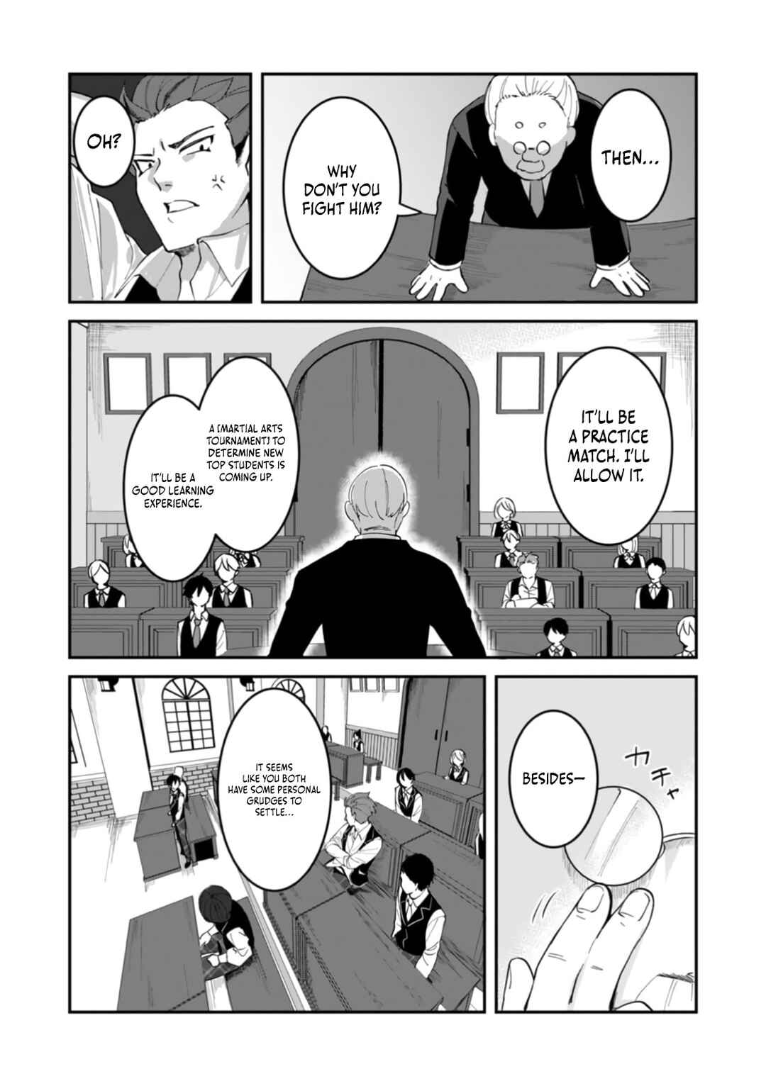 Page 27 Chapter 3 Hazure Skill Nendouryoku (Tadashi Level MAX) de Musou suru ~Te wo Kazasu Dake desu. Eishou to ka Hissatsu Waza to ka Irimasen. Nenjiru Dake de Taosemasu~