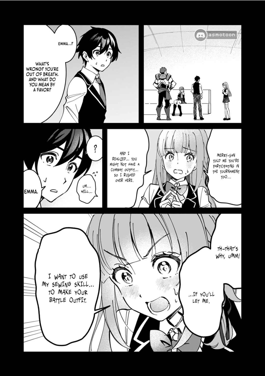 Page 16 Chapter 8 Hazure Skill Nendouryoku (Tadashi Level MAX) de Musou suru ~Te wo Kazasu Dake desu. Eishou to ka Hissatsu Waza to ka Irimasen. Nenjiru Dake de Taosemasu~