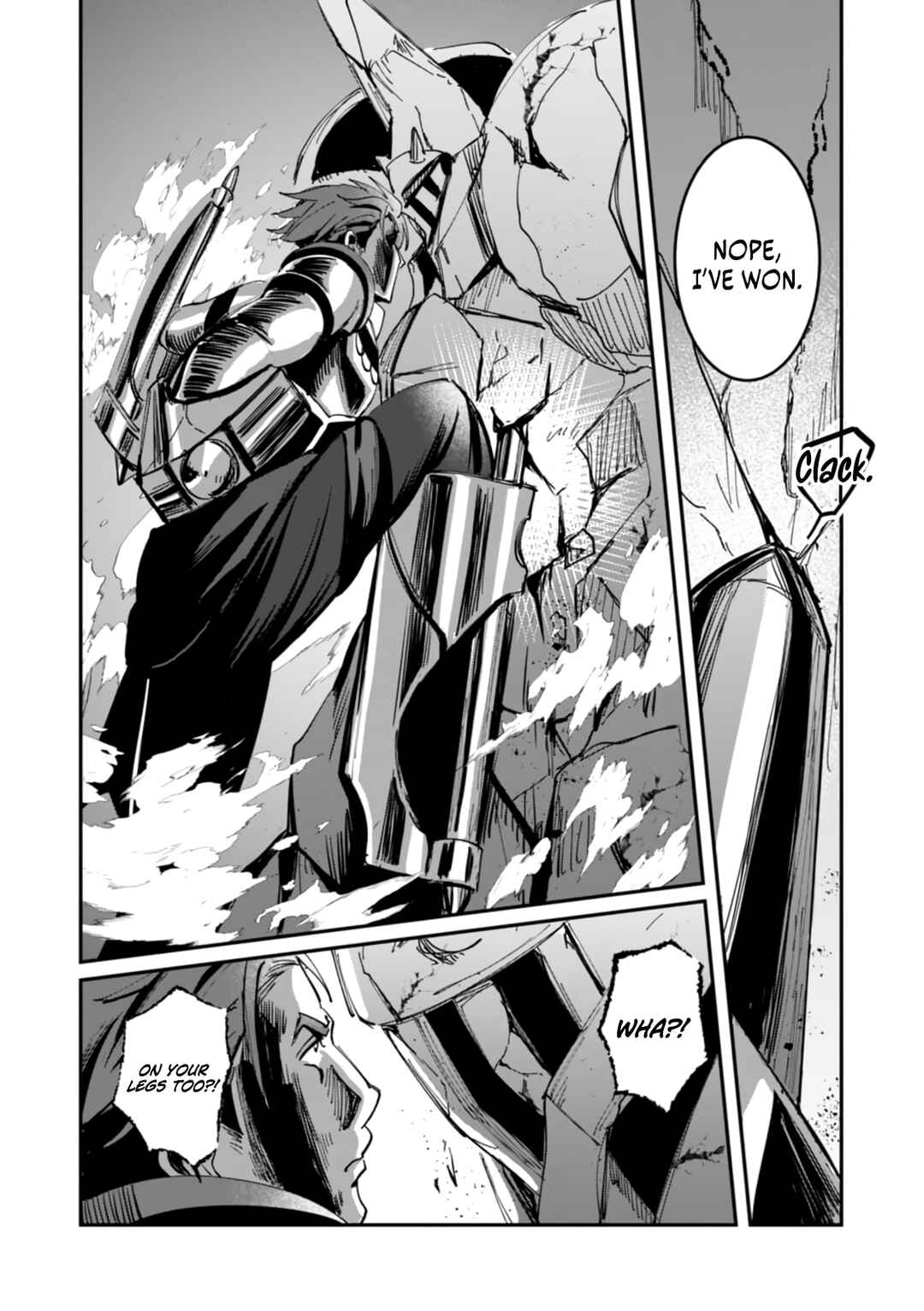 Page 27 Chapter 14 Hazure Skill Nendouryoku (Tadashi Level MAX) de Musou suru ~Te wo Kazasu Dake desu. Eishou to ka Hissatsu Waza to ka Irimasen. Nenjiru Dake de Taosemasu~
